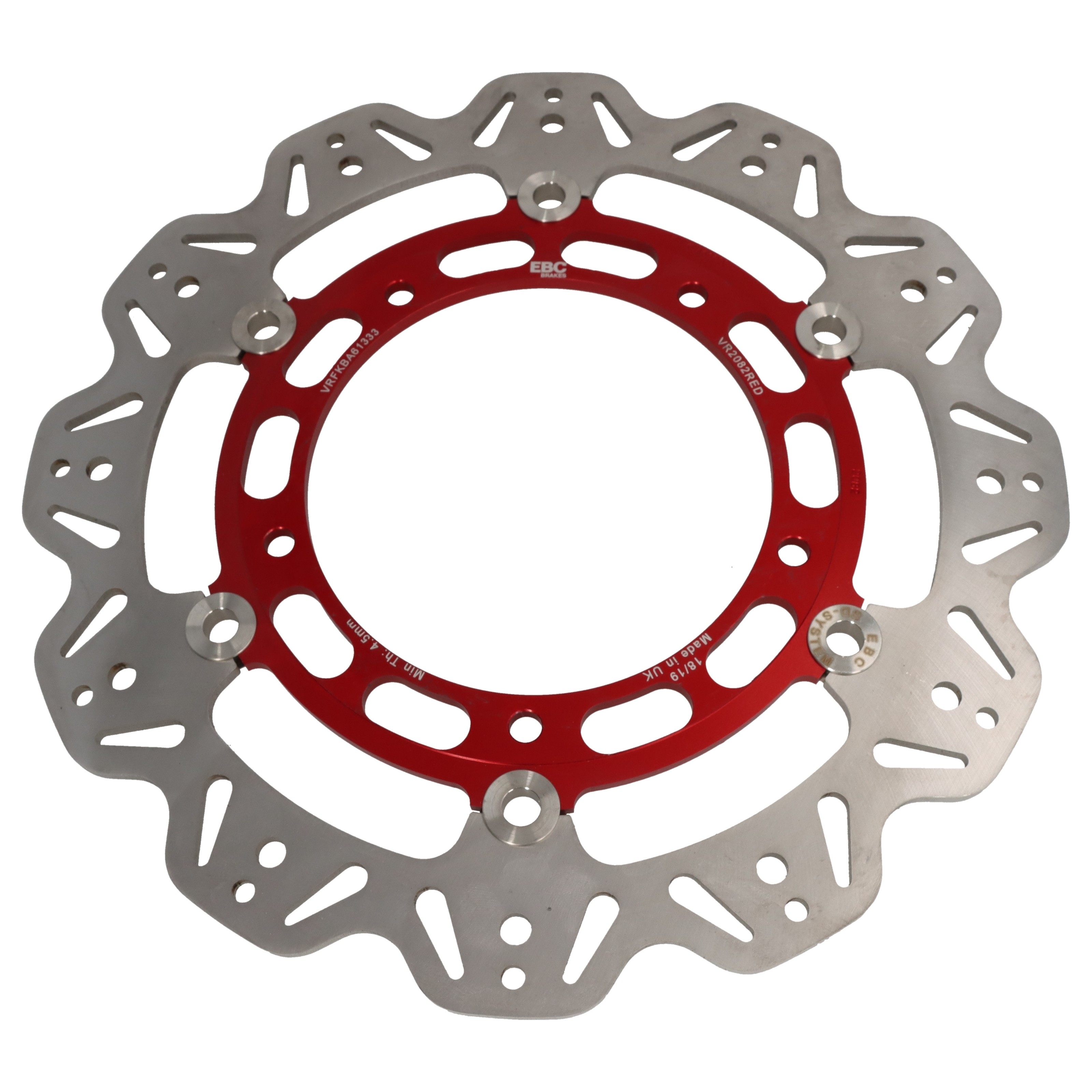 EBC VR2082 Bremsscheibe Rot vorne für Yamaha YZF-R6 FZ6 XJ6 600 MT-03 660
