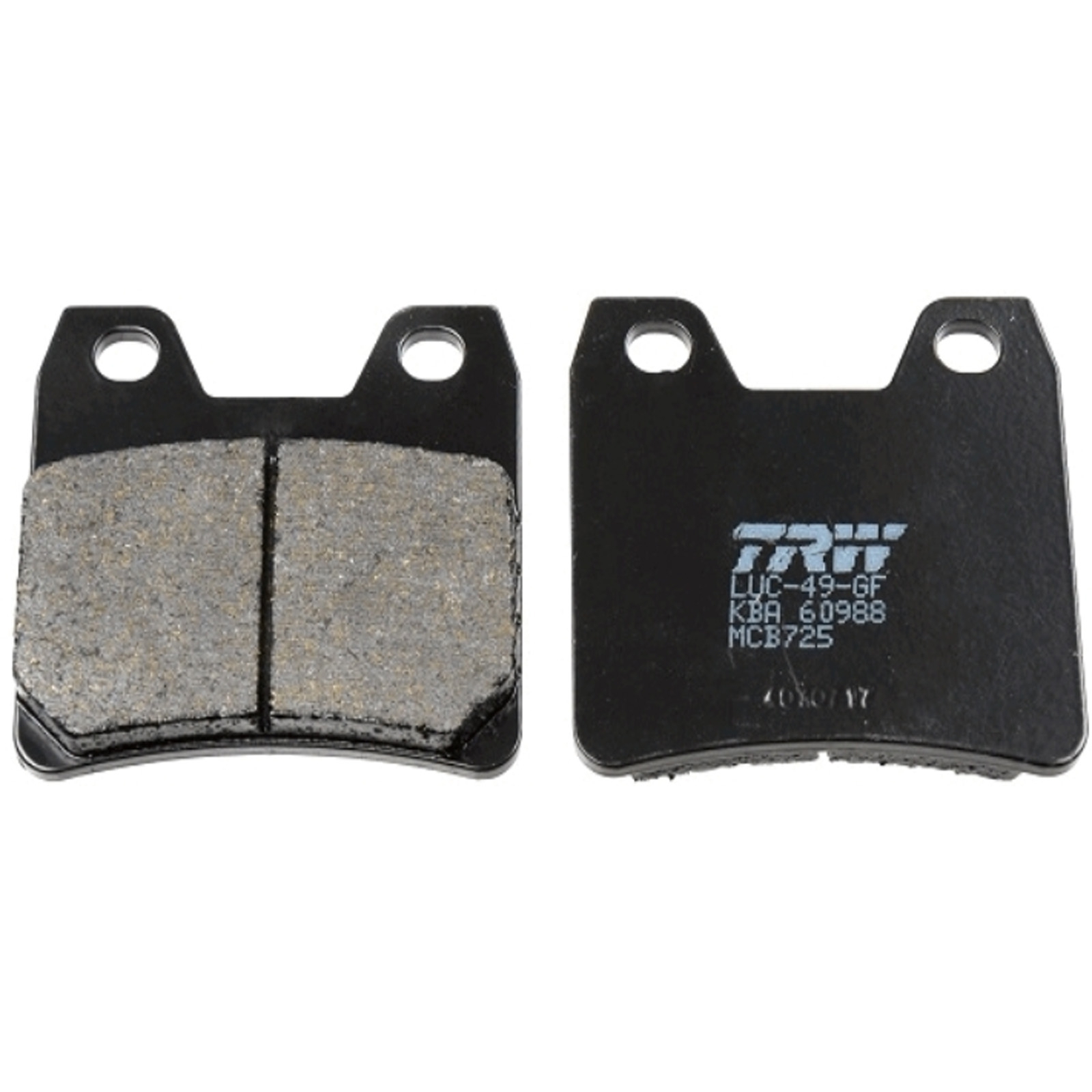 TRW MCB725 Bremsbeläge hinten für Yamaha XJR1300 2002-2016 FZS1000 Fazer 2001-2005