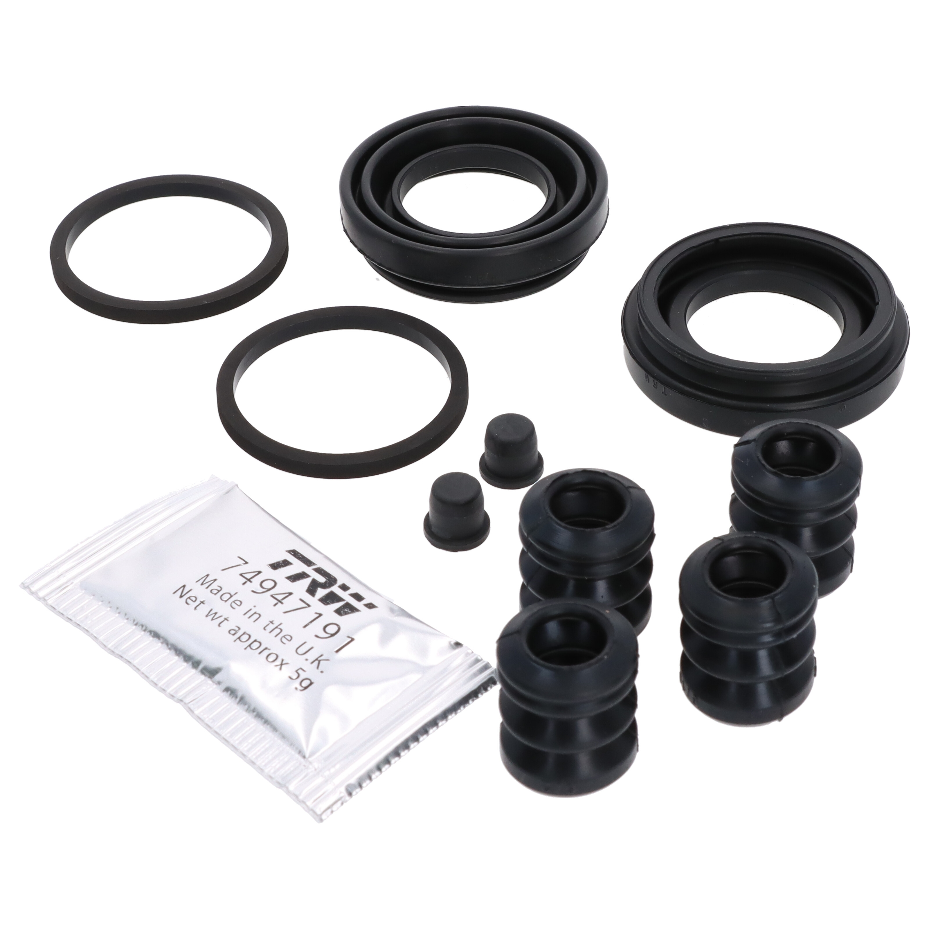 TRW SP8980 Reparatursatz Bremssattel hinten für Audi Seat Skoda VW Fita Alfa Romeo