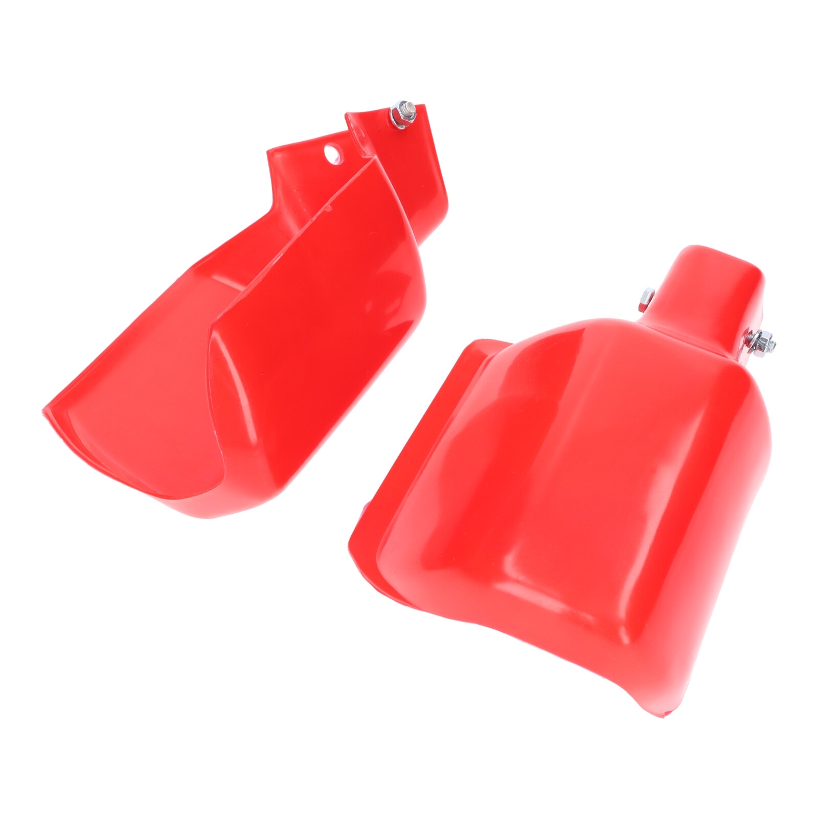 Handschützer Protektoren rot für MZ ETZ 150 250 251 Windschutz Handschutz Satz