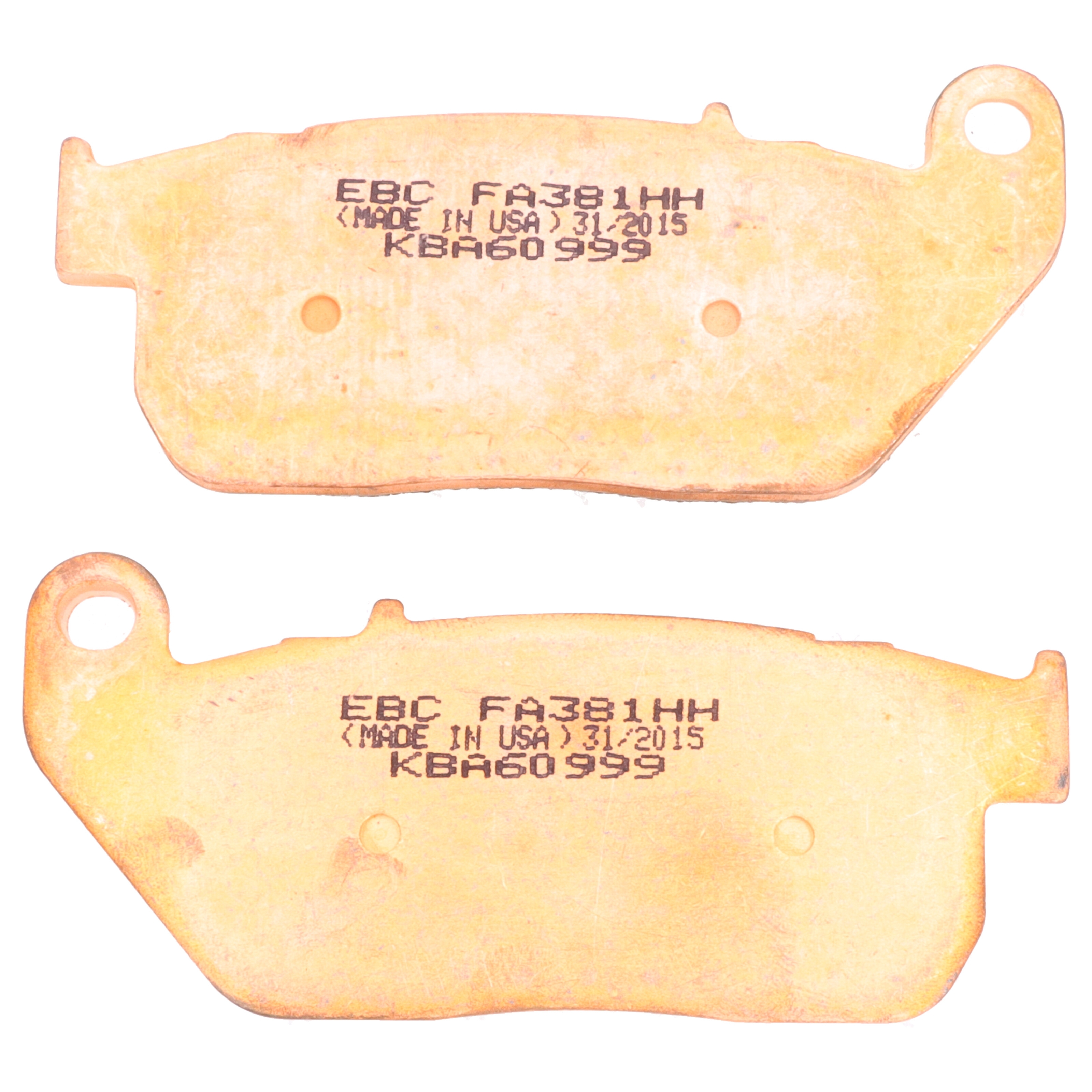 EBC Bremsbelag für Motorräder FA381HH Sintermetall