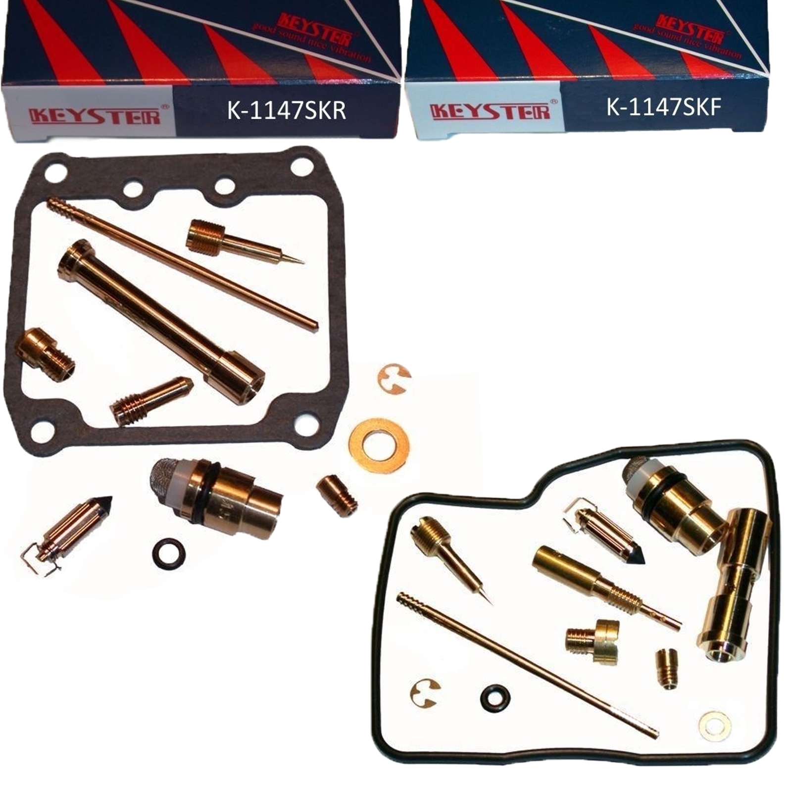 Keyster K-1147 Vergaser Reparatursatz vorne + hinten für Suzuki VS 800 Intruder VS52B 1992-00