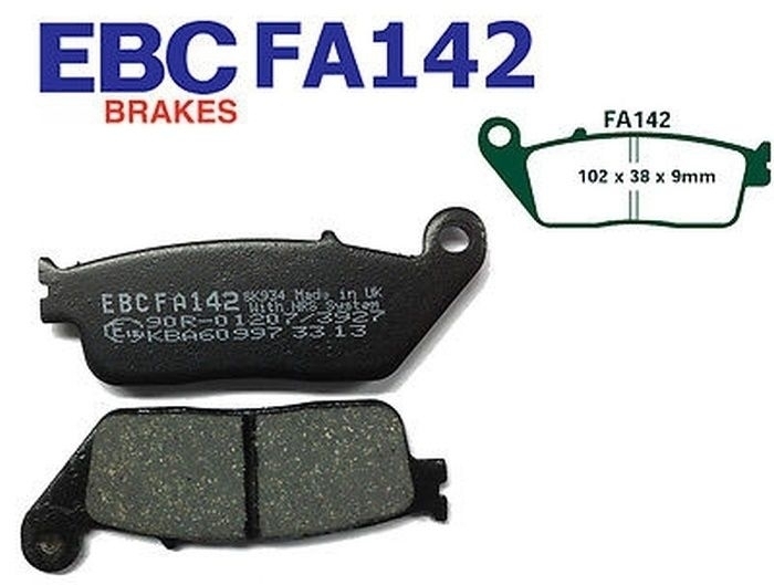 EBC FA142 Bremsbeläge vorne für Honda CB CBR NTV VF VFR Kawasaki Suzuki Triumph Yamaha