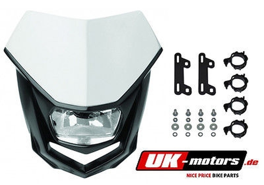 Polisport universal Lampenmaske     HALO     SCHWARZ-WEISS     8657400001