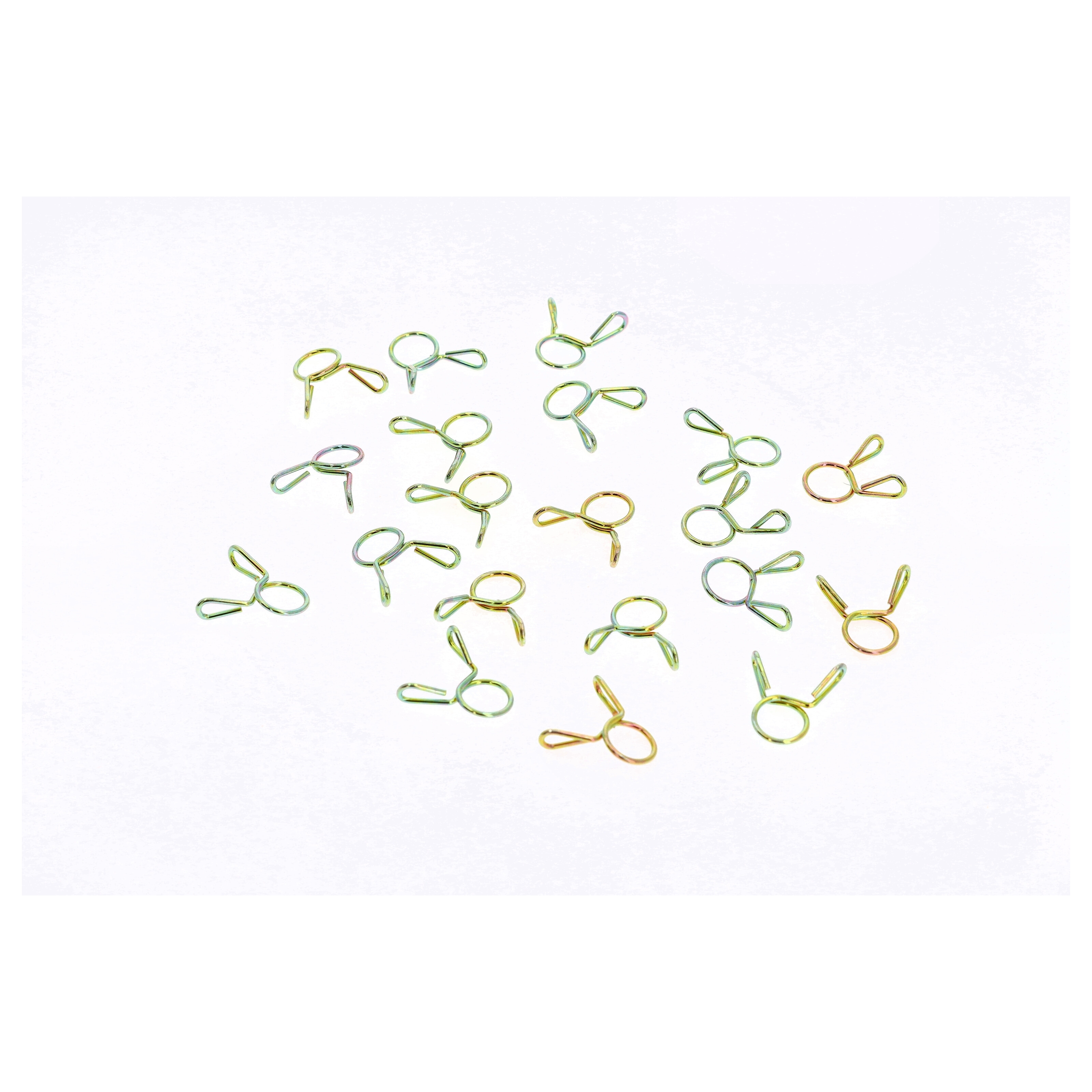 20x Universelle Klemmen Schlauchklemmen für Benzinschlauch / Kraftstoffschlauch 7x1mm