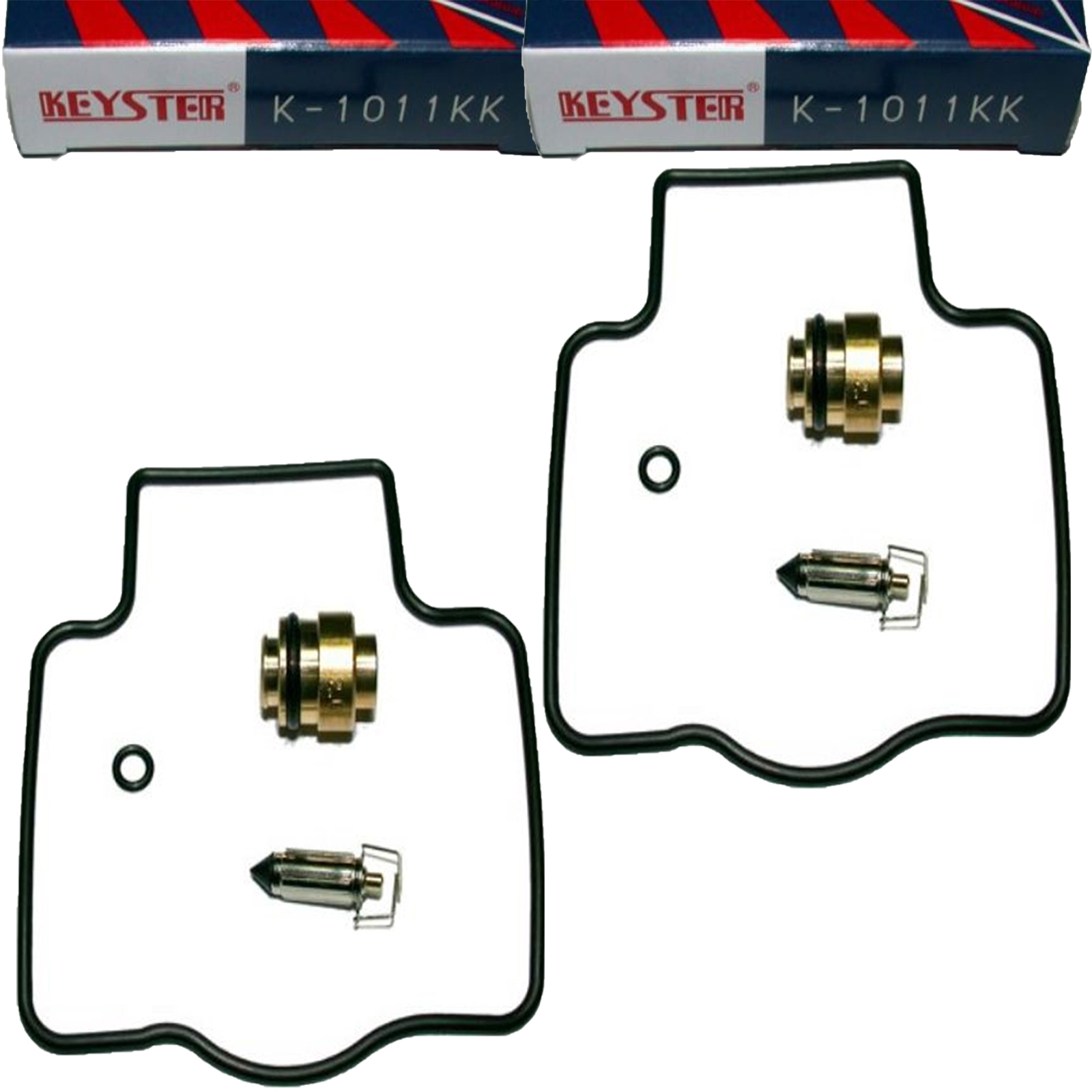 2x Keyster K-1011KK Vergaser Reparatursatz für Kawasaki ZXR 400 ZZR 600 ZZR 1100