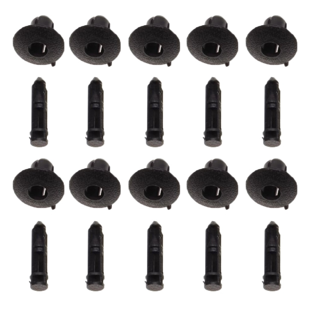 10x Spreiznieten M8X25mm Spreitznieten Kunststoffnieten für Motorrad Roller