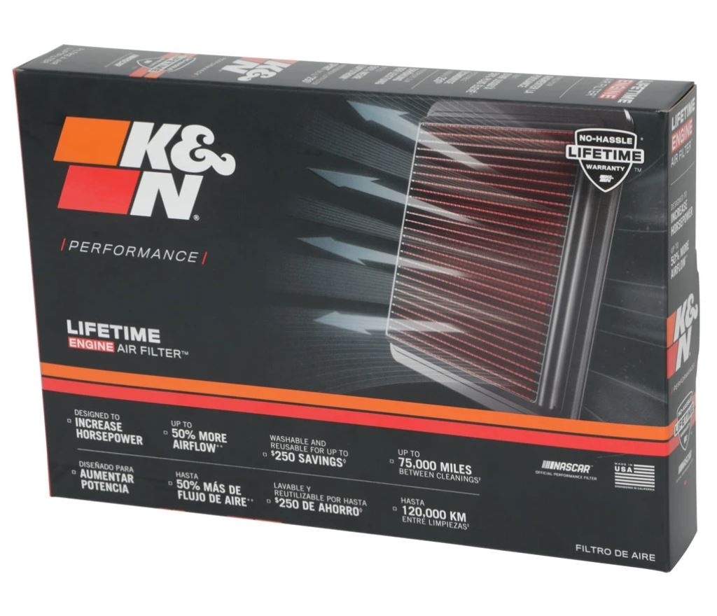 K&N Tauschluftfilter 33-2290 Chrysler Crossfire 3.2i 218hp 2003 - 2007