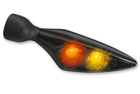 Kellermann Blinker Rücklicht Micro Rhombus Dark Suzuki GSX-R 1000 600