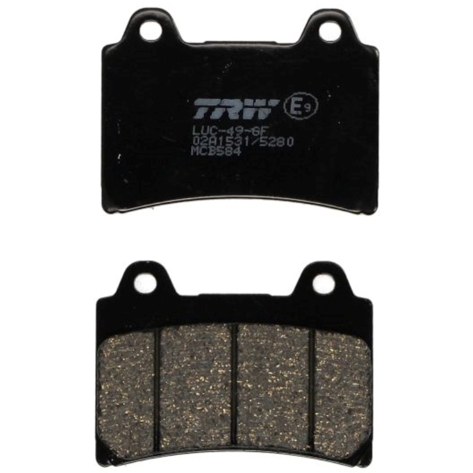 TRW MCB584 Bremsbeläge vorne für Yamaha FJ1200 XJR1200 XVZ1300 Genesis FZ750 TDM850 TRX850