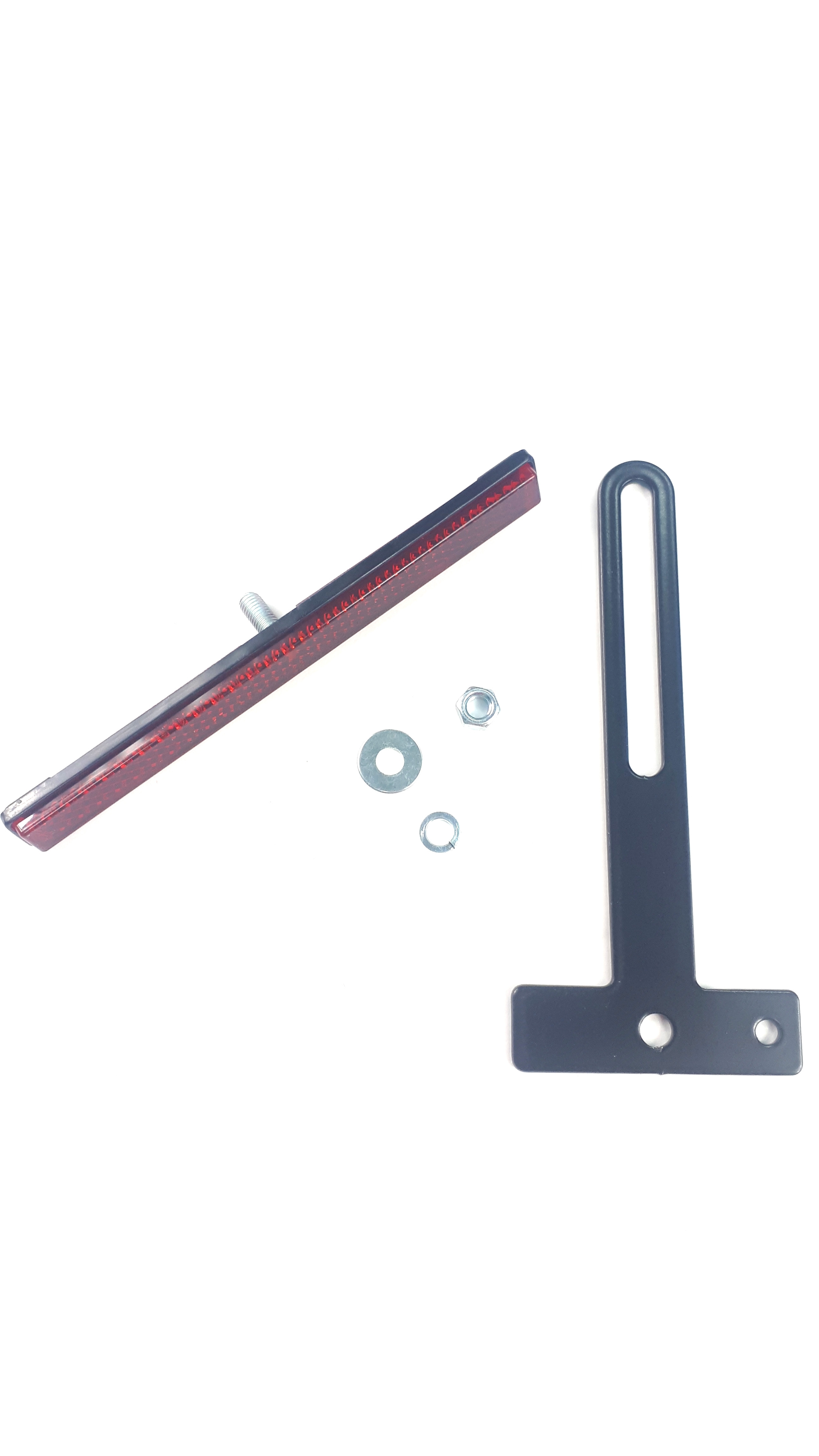 Motorrad Universal Rückstrahler Katzenauge Kennzeichen Befestigung Reflektor E-G