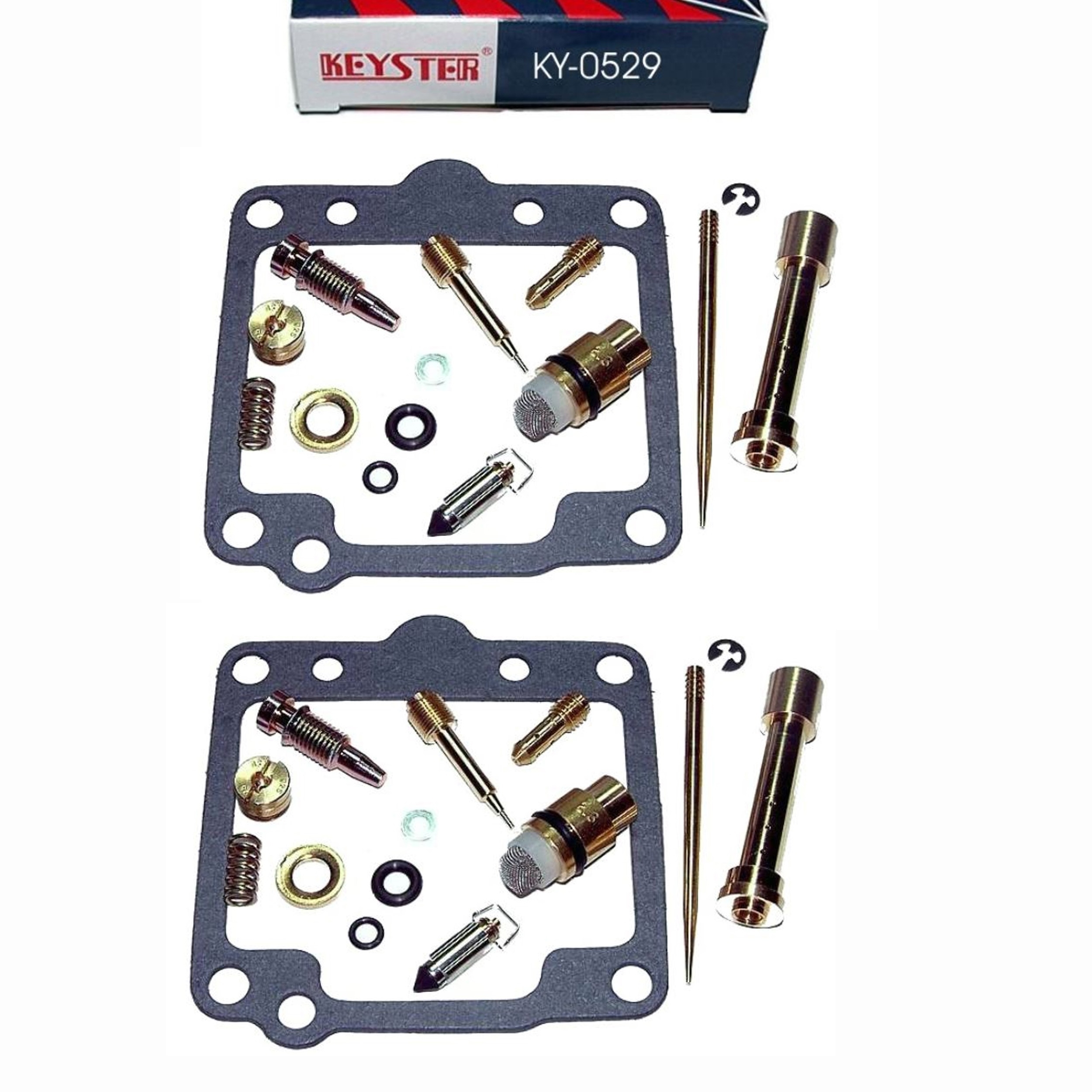 2x Keyster KY-0529 Vergaser Reparatursatz für Yamaha XS 400 SE Special 1981 - 1983 4G5