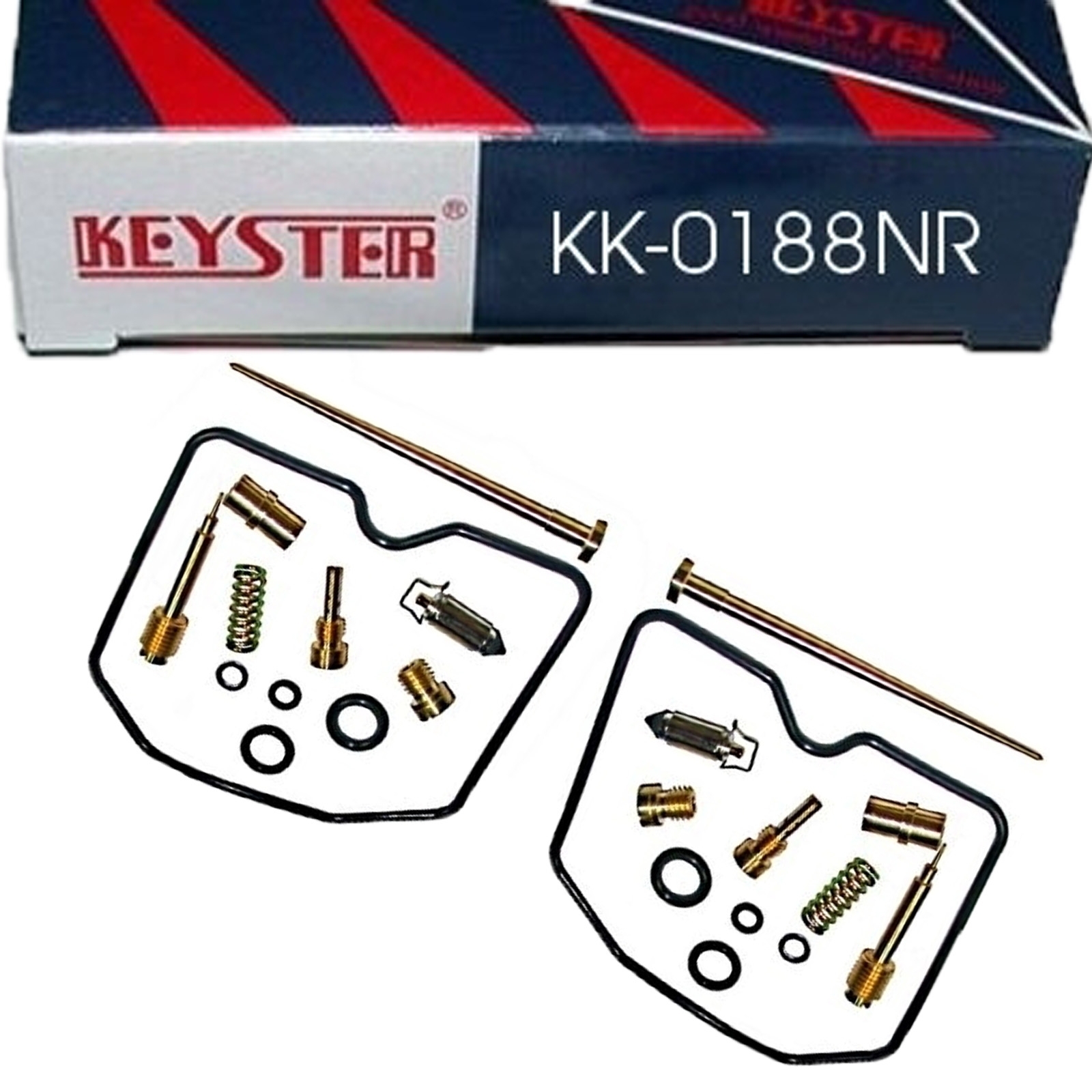 Keyster KK-0188NR Vergaser Reparatursatz für Kawasaki EN500A EN500B 1990 - 1995