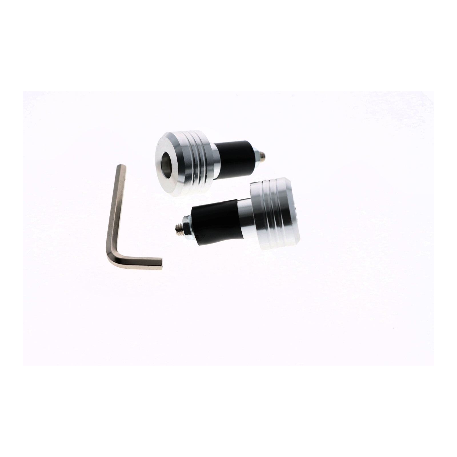 Motorrad Lenkerenden / Lenkergewichte 104g AD 30mm Alu genutet