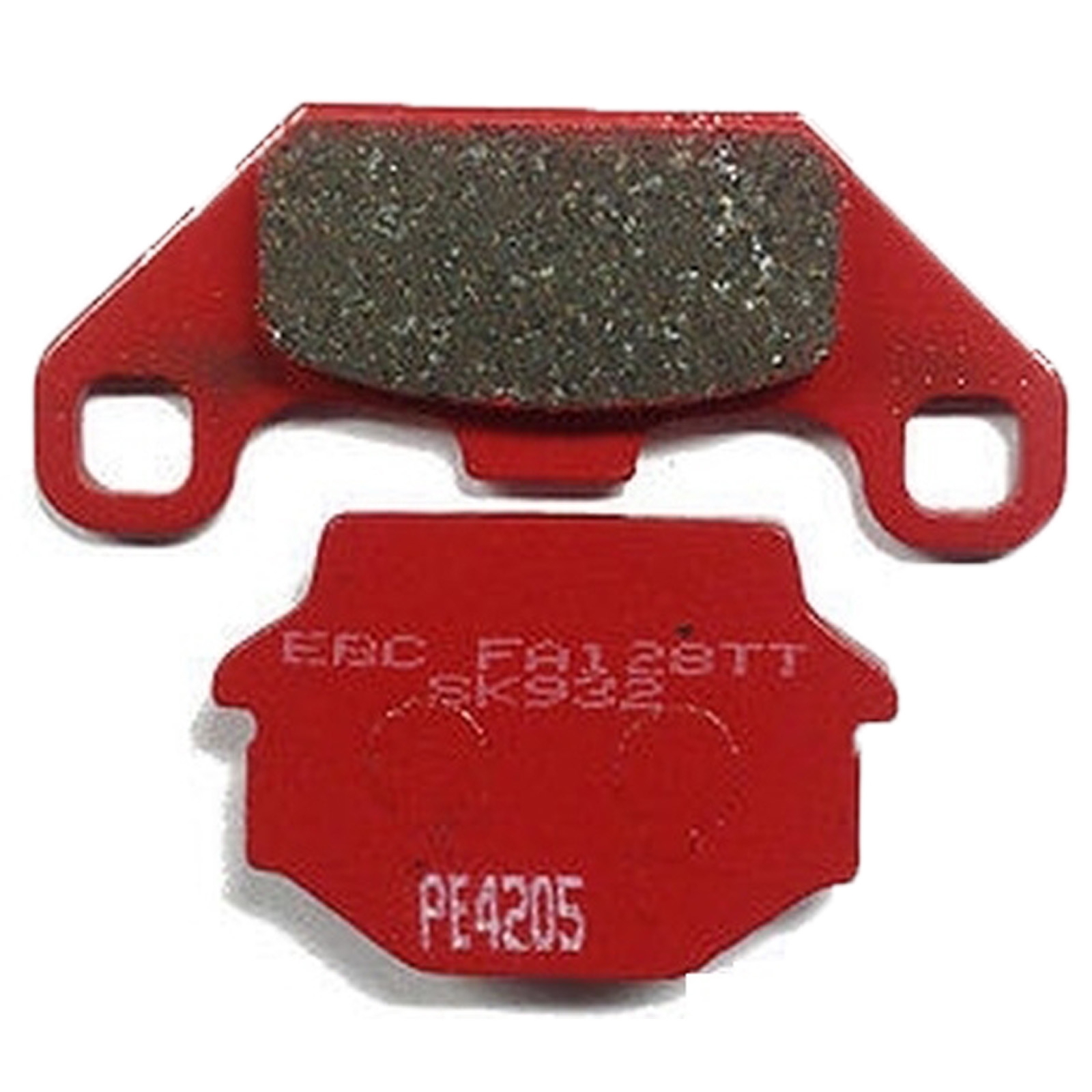 EBC Bremsbelagsatz für Kawasaki KFX 250 A 2000-2004 KEF 300 B 2001-2003 vorne+hinten