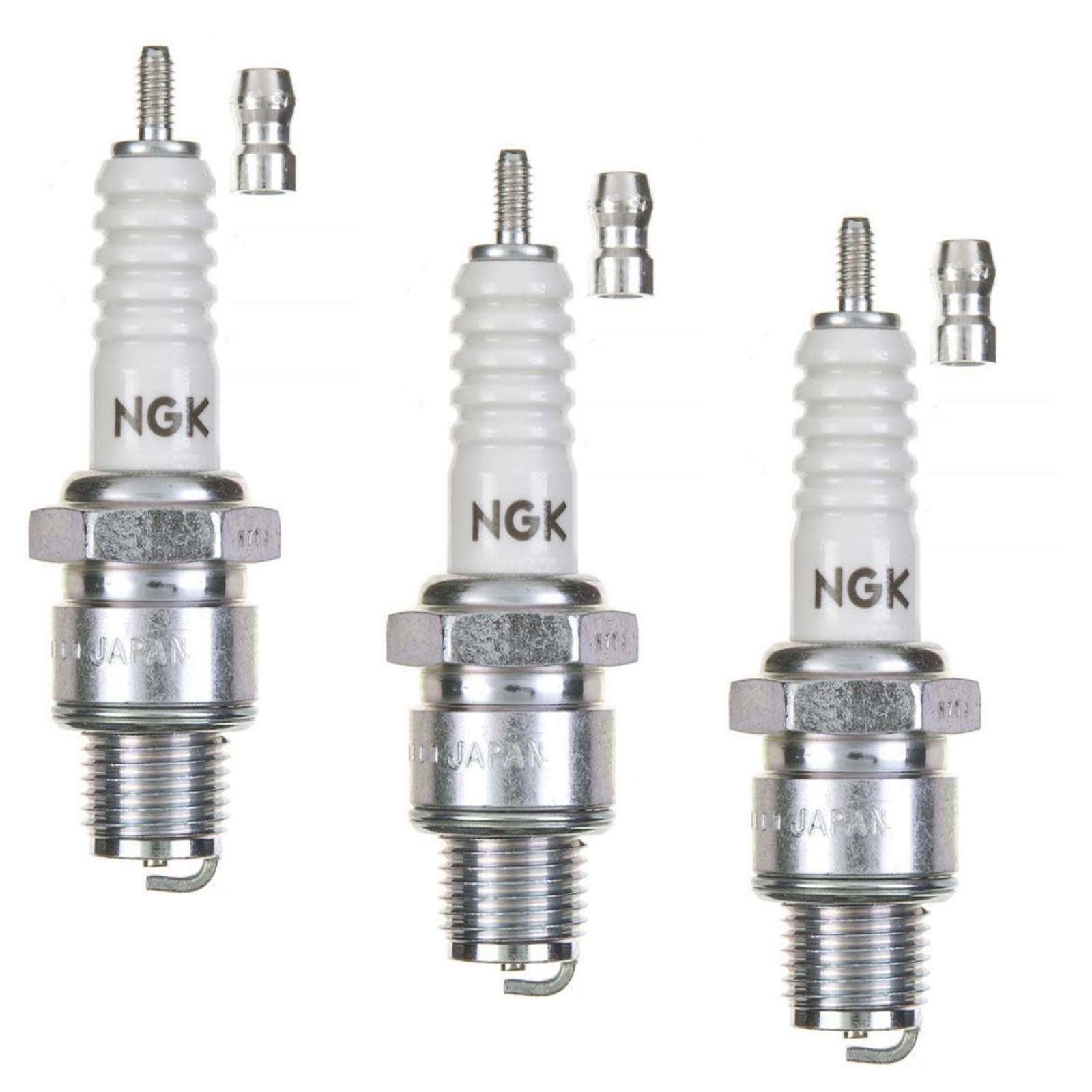 3x NGK Zündkerze B10HS 2399 für Kawasaki H1 500 H2 750 KE KH S1 250 Mach S2 350 S3 400 Mach
