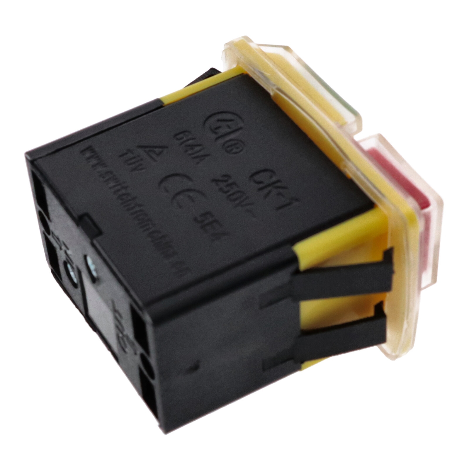 250V 6A IP54 Ein / Aus Druckschalter Schalter für Werkzeugmaschinen Wasserdicht