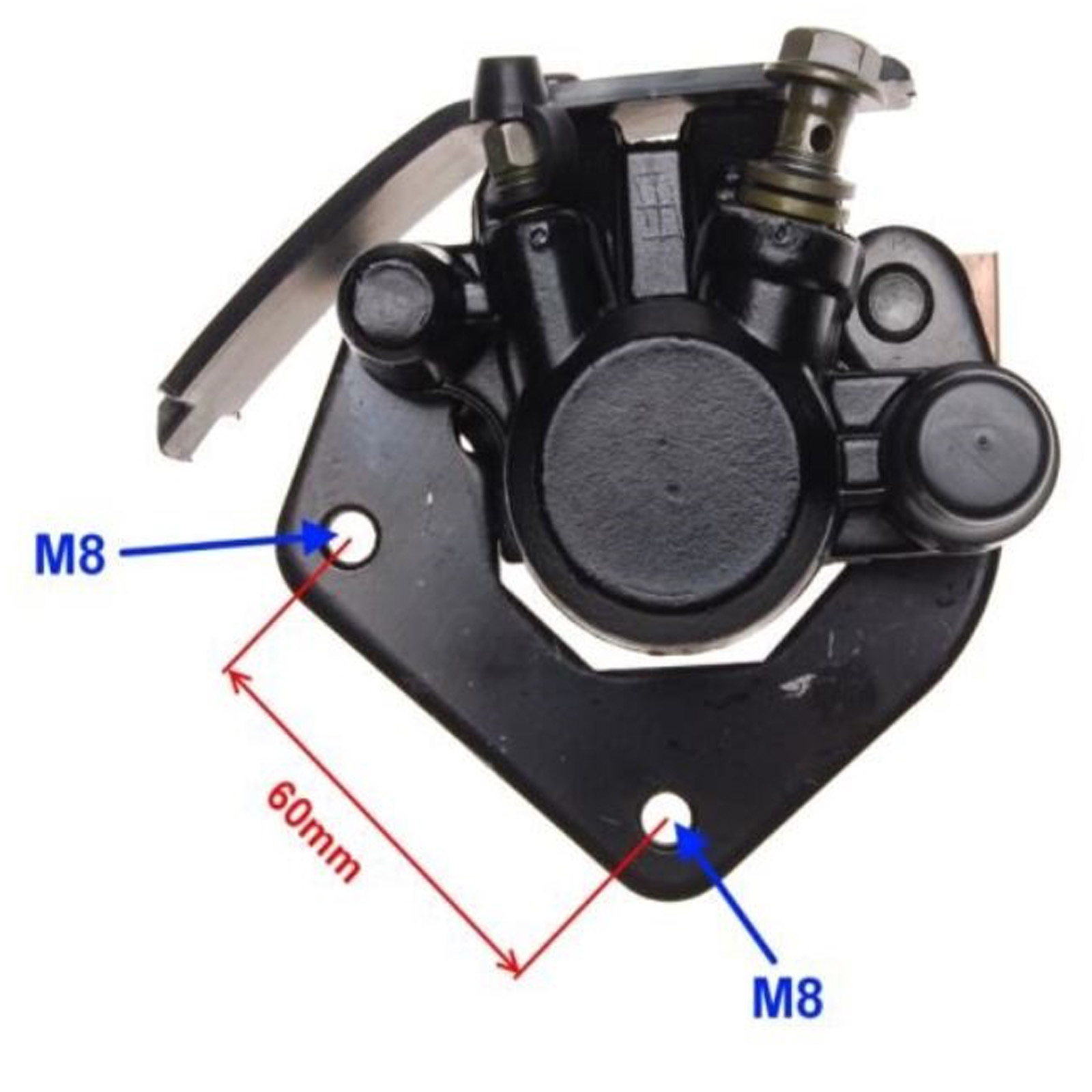 Bremssattel vorne für Suzuki GN GS TU 125 ZR 50 GN125 GS125 TU125 ZR50