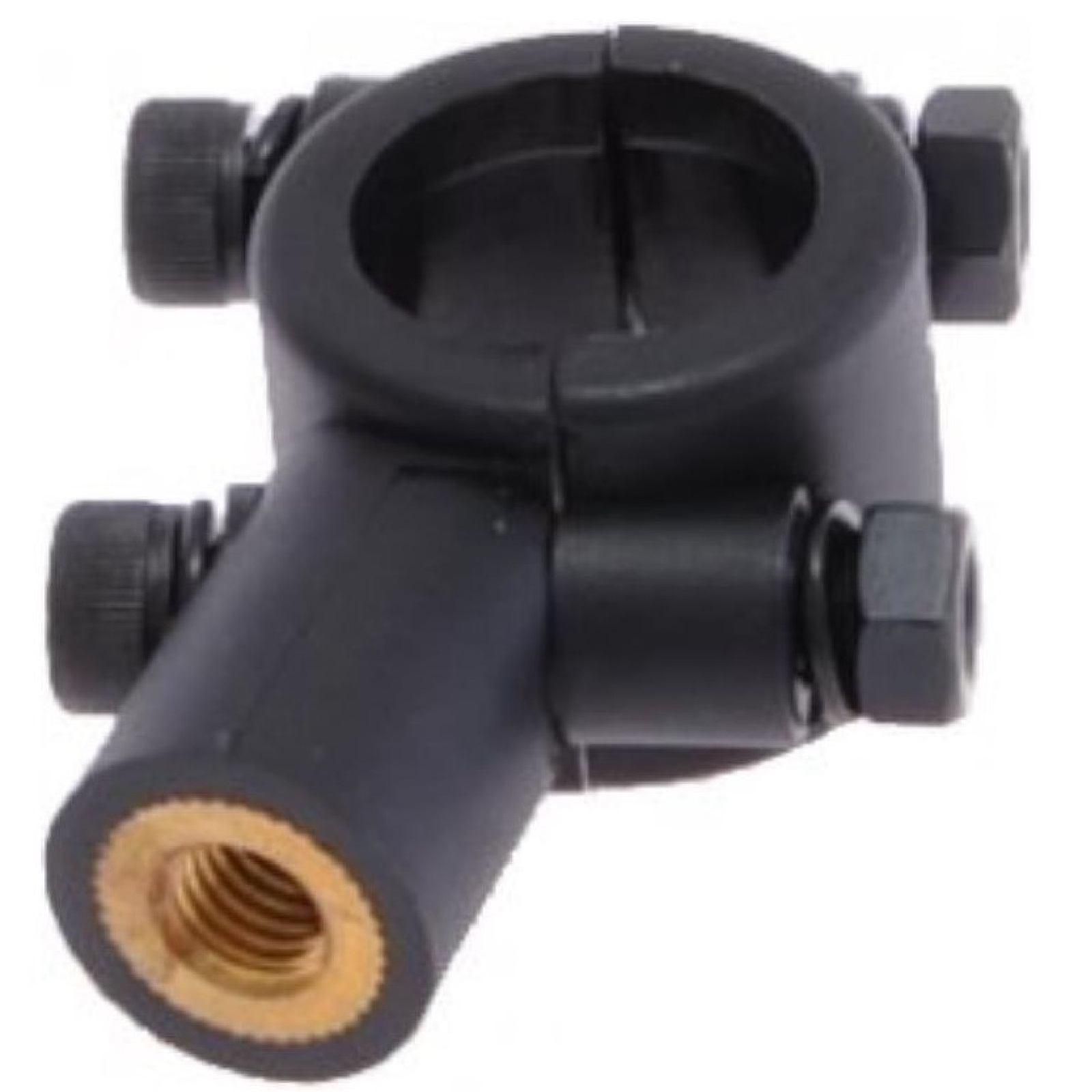 Spiegelschelle Spiegelhalter Halter M8 Linksgewinde für Spiegel Motorrad Quad
