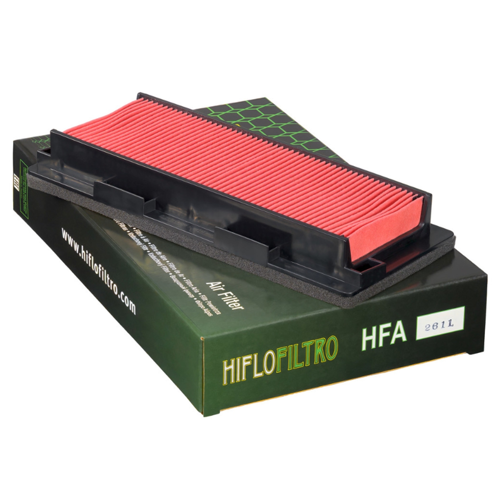HIFLO HFA2611 Luftfilter für Kawasaki Ninja ZX6R 636 2005-06 ZX6RR 2005-06 Filterelement