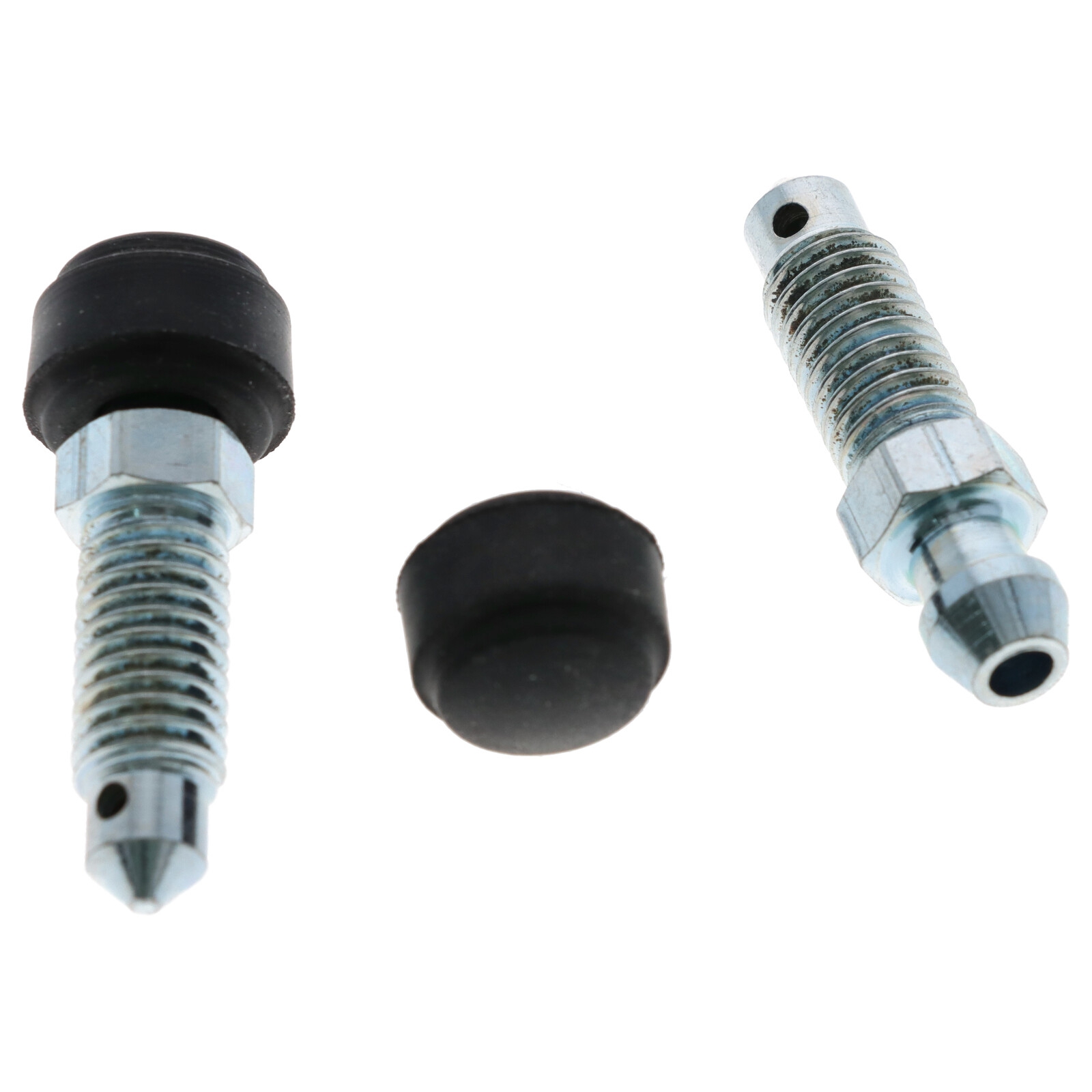 2x Quick Brake Bremssattel Entlüfterschrauben Entlüftungsventile M8x1.25x35.5 mit Kappen