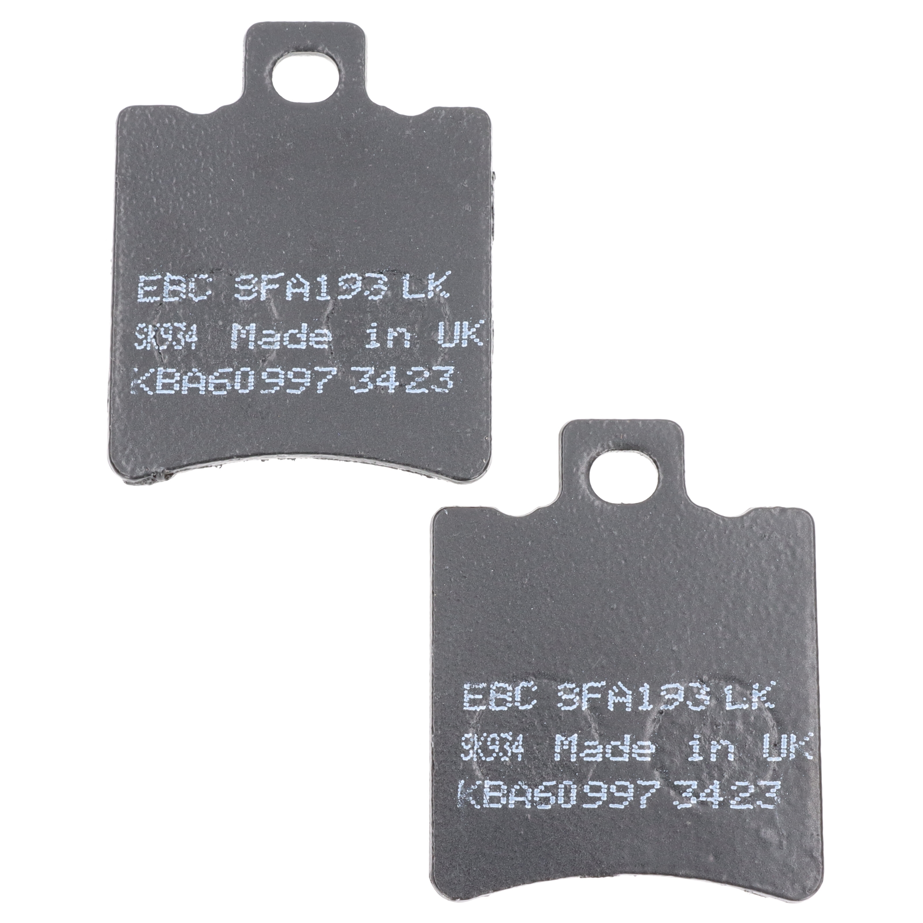 EBC SFA193 Scooter Bremsbeläge für Yamaha Suzuki Piaggio Aprilia Amico Gulliver Rally SR Scarabeo etc 50