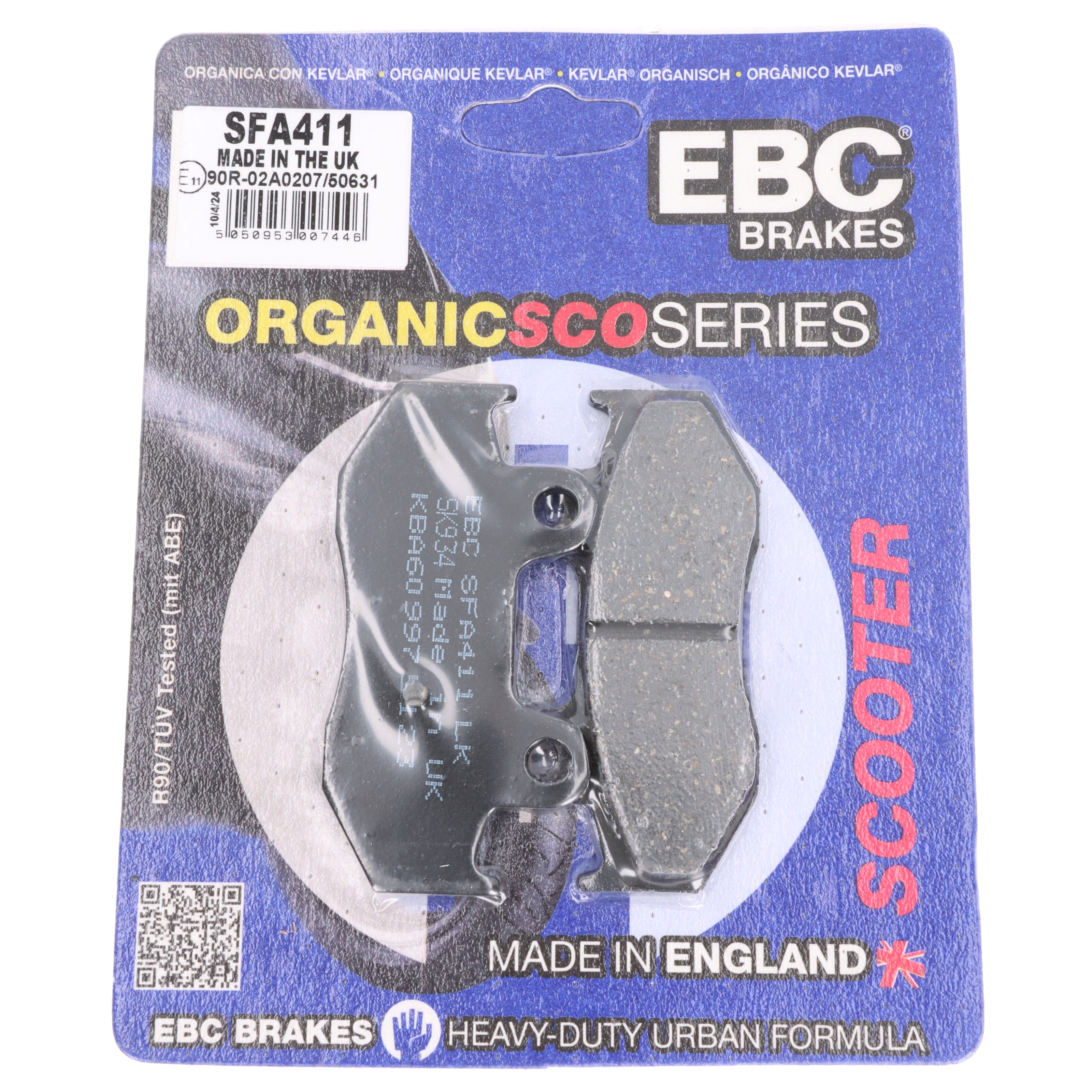 EBC Scooter Bremsbeläge SFA411 hinten für Suzuki Burgman AN250 AN400 AN400S
