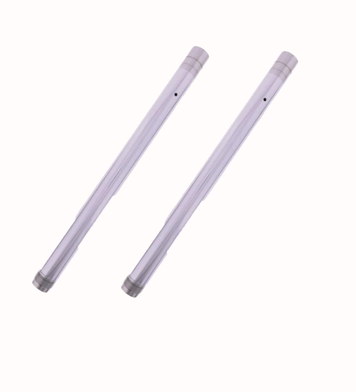 2x JMP Gabelstandrohr chrom für Honda GL 1500 C Valkyrie F6C 1997-2003