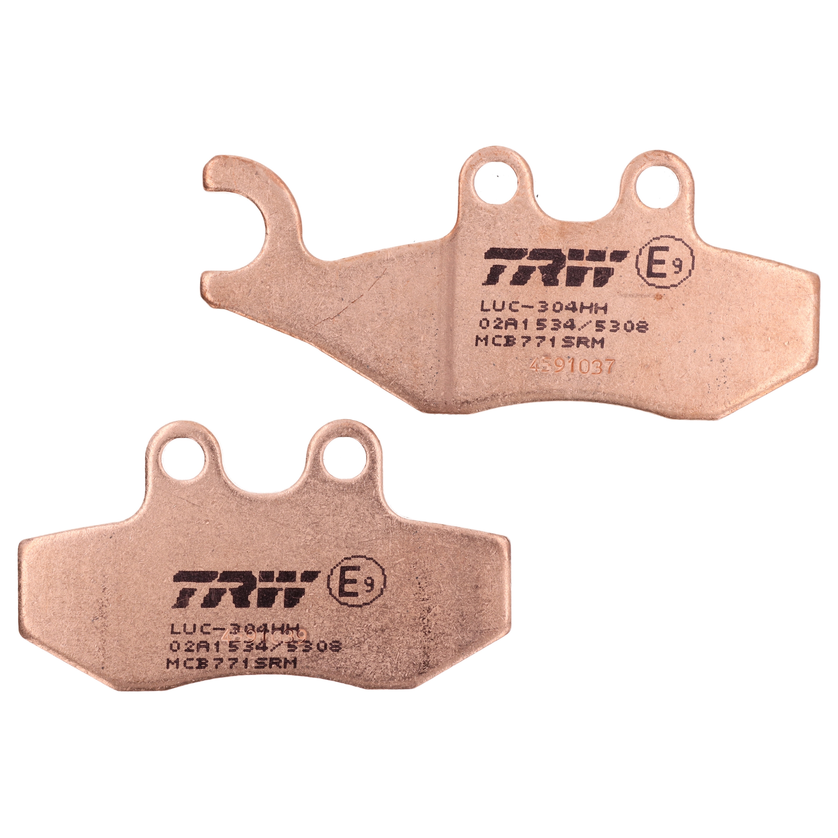 TRW MCB771SRM Bremsbeläge hinten für Piaggio MP3 X9 X8 Xevo X7 Beverly X10