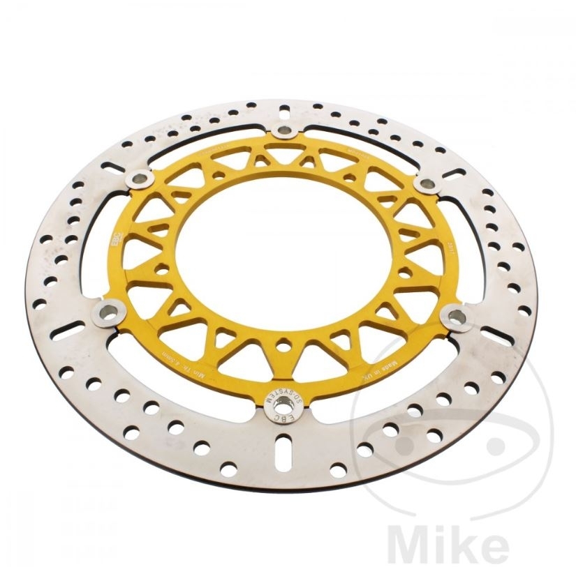 EBC Bremsen Set vorne 2x MD2102X + 2x FA442/4HH Sintermetall für Yamaha YZF-R1