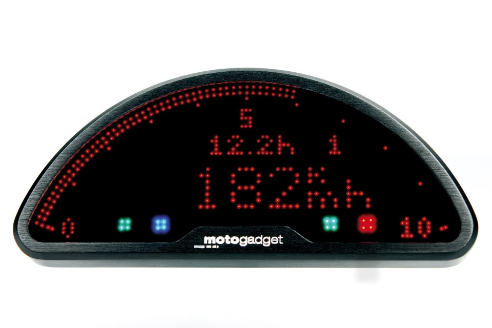 motogadget motoscope pro Dashboard Tachometer Multifunktions-Cockpit