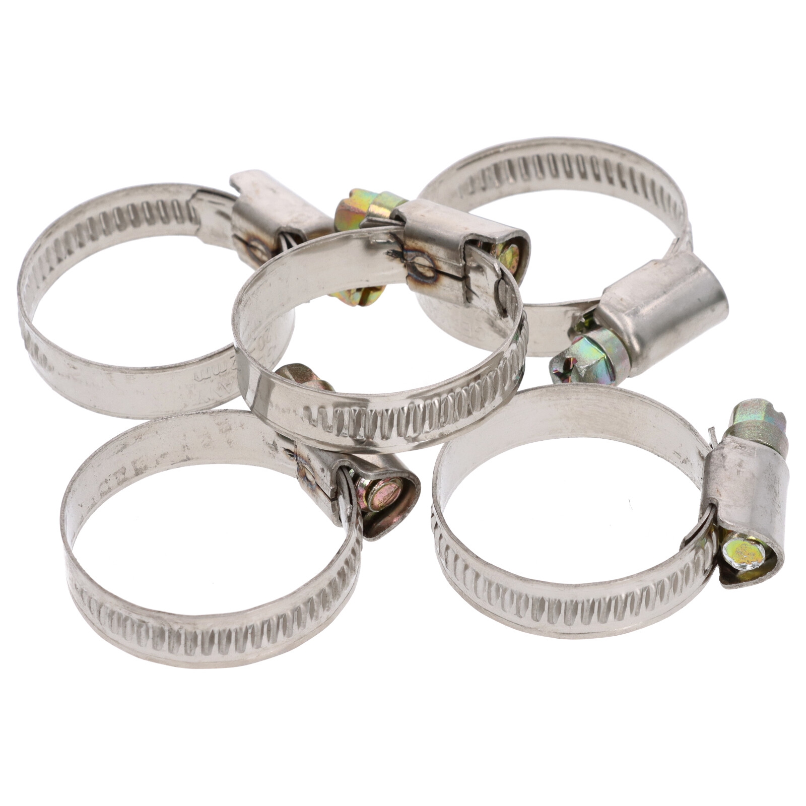 5x Schlauchklemme Spannbereich 20-32mm 9mm Rohrschelle Binder Schlauch W2 DIN3017