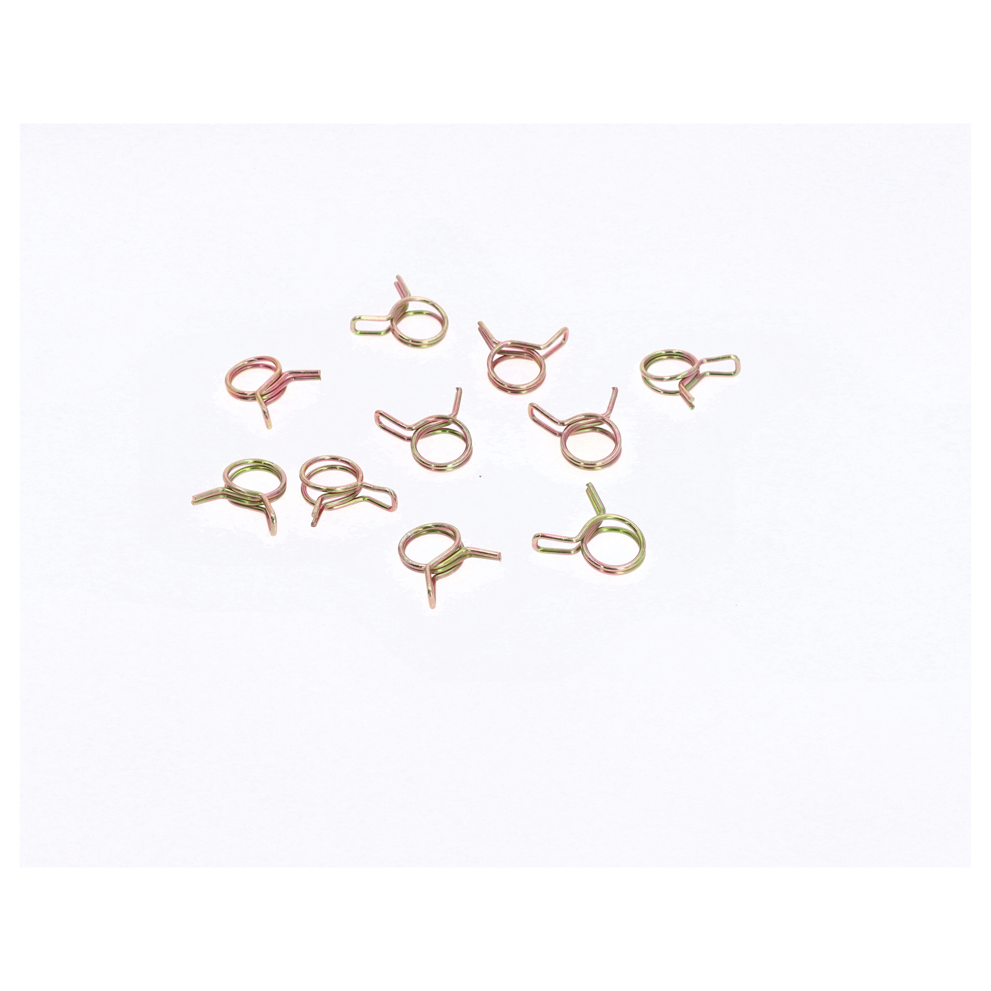 10x Universelle Klemmen Schlauchklemmen für Benzinschlauch / Kraftstoffschlauch 10x1mm
