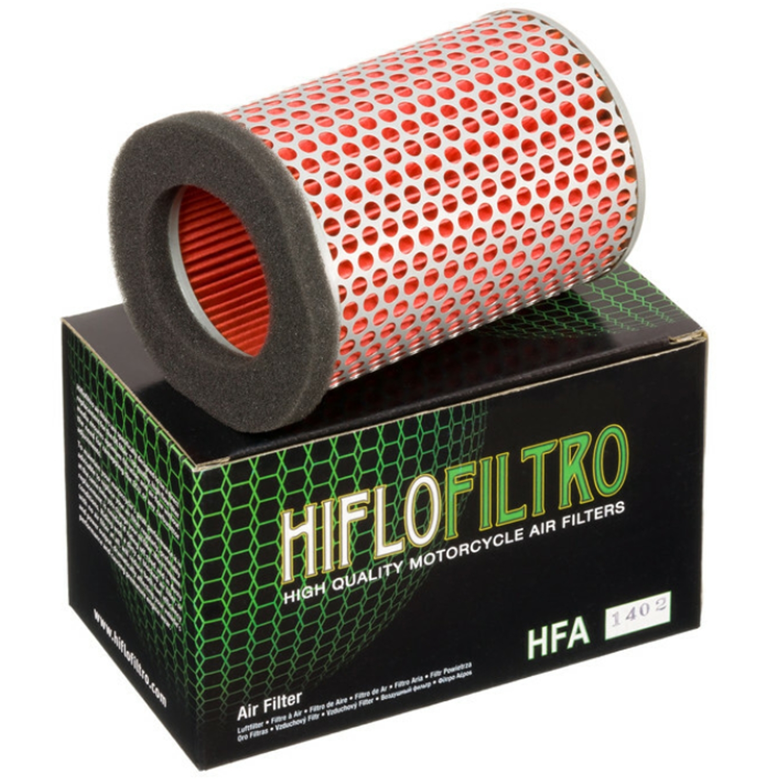 Hiflo HFA1402 Luftfilter für Honda CX 500 1977-1986 GL500 D Silverwing CB450 S SF Super Four