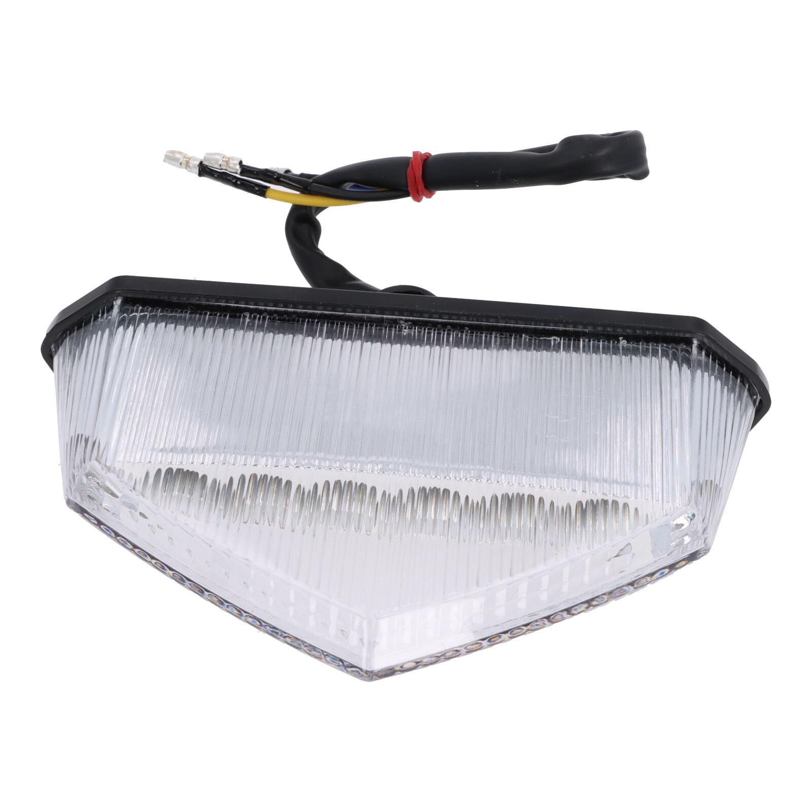 LED Rückleuchte Rücklicht Kunststoff 3 Kabel für Derbi Senda