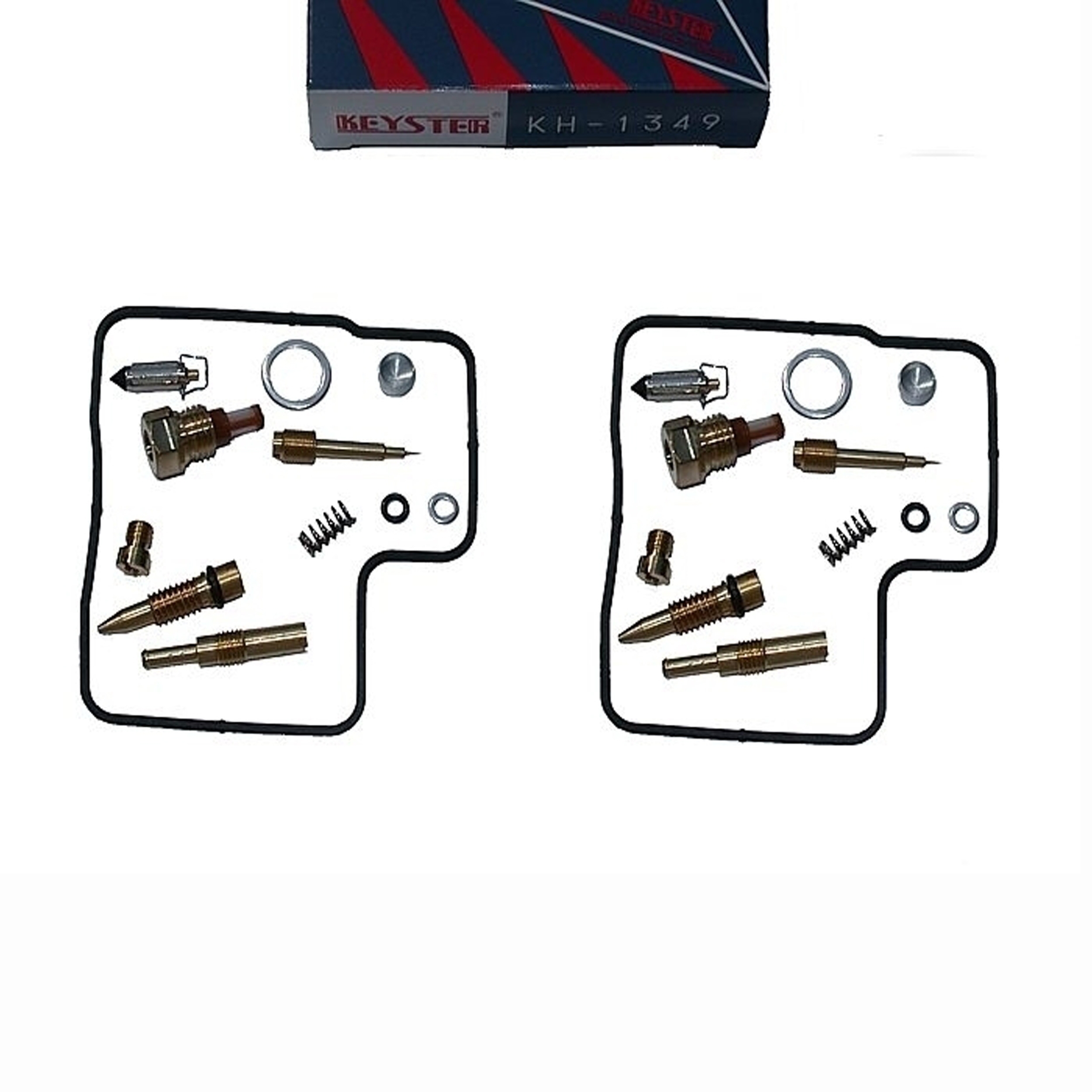 Keyster KH-1349 Vergaser Reparatursatz für Honda NTV650 Revere 1991 - 1994 Typ RC33