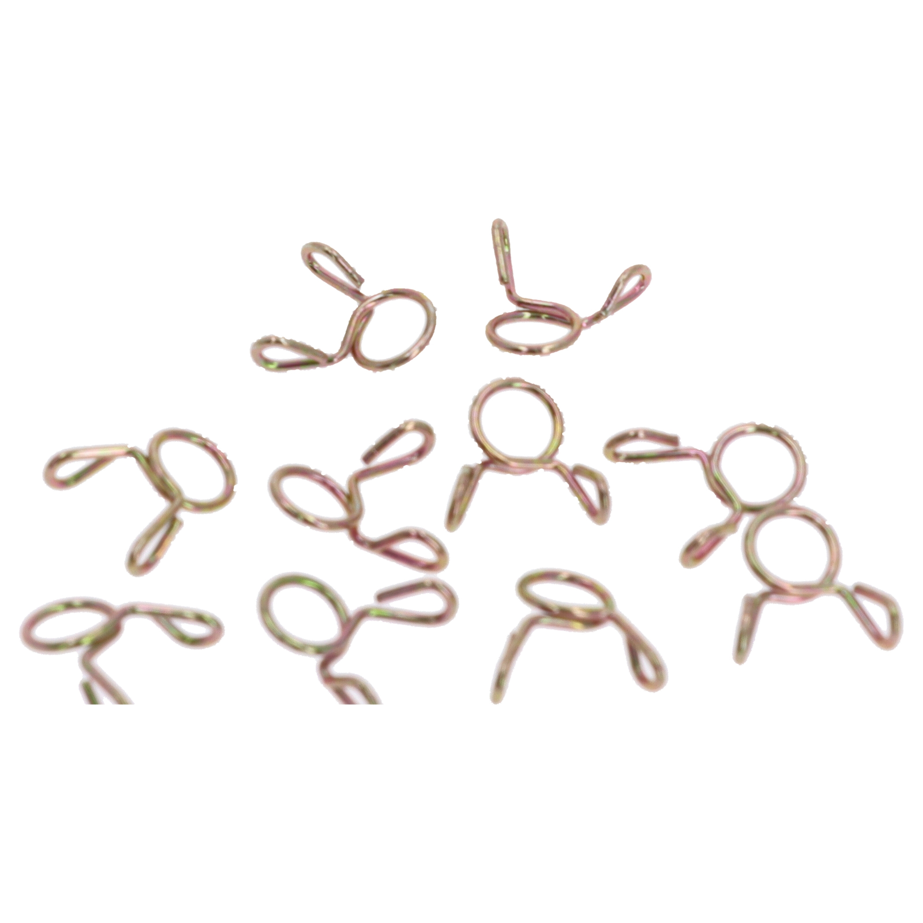 10x Universelle Klemmen Schlauchklemmen für Benzinschlauch / Kraftstoffschlauch 5x1mm