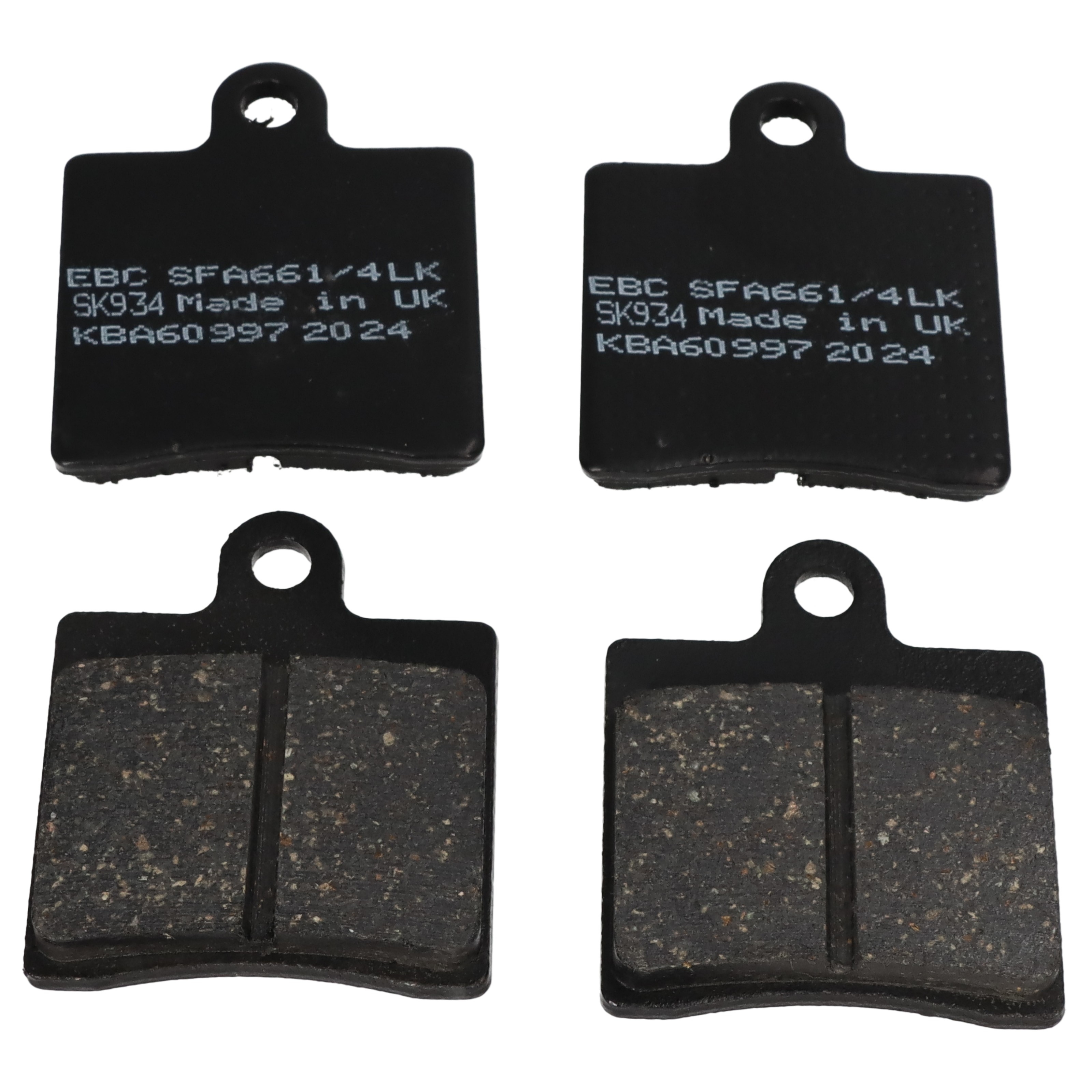 EBC Bremsbeläge SFA661/4 für Daelim Freewing Otello S1 S2 S3 SN 125 S300 S3 250