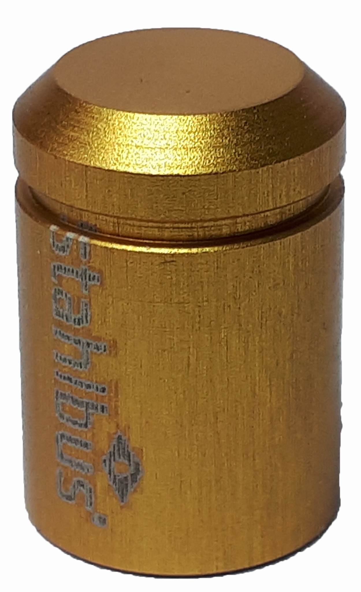 2x stahlbus Schnell-Entlüfterschraube Entlüftungsventil 3/8 Zoll-24UNFx16 + Alukappen Gold
