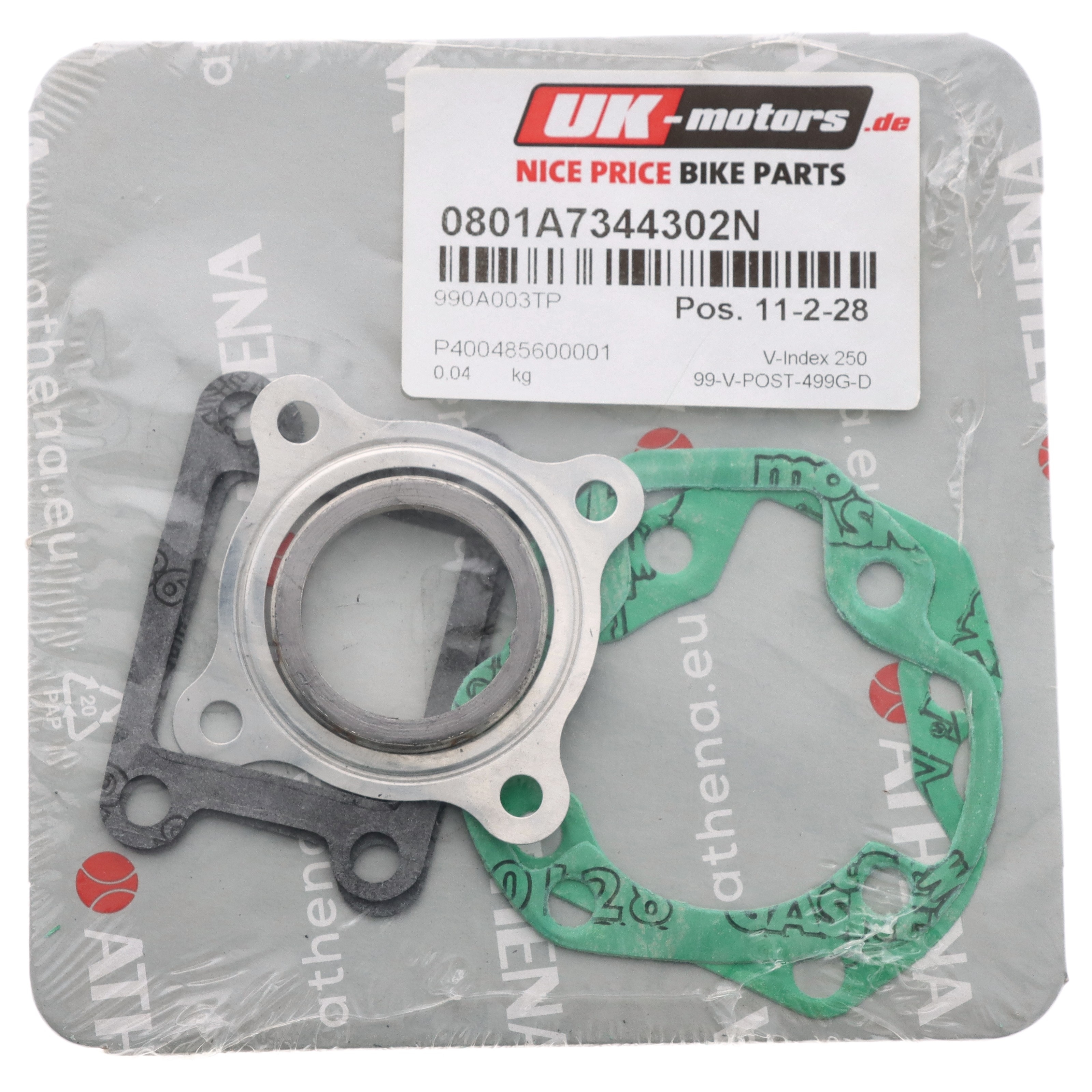 Topend Zylinder Dichtsatz P400485600001 für Yamaha DT RD TY 50 MX DX M