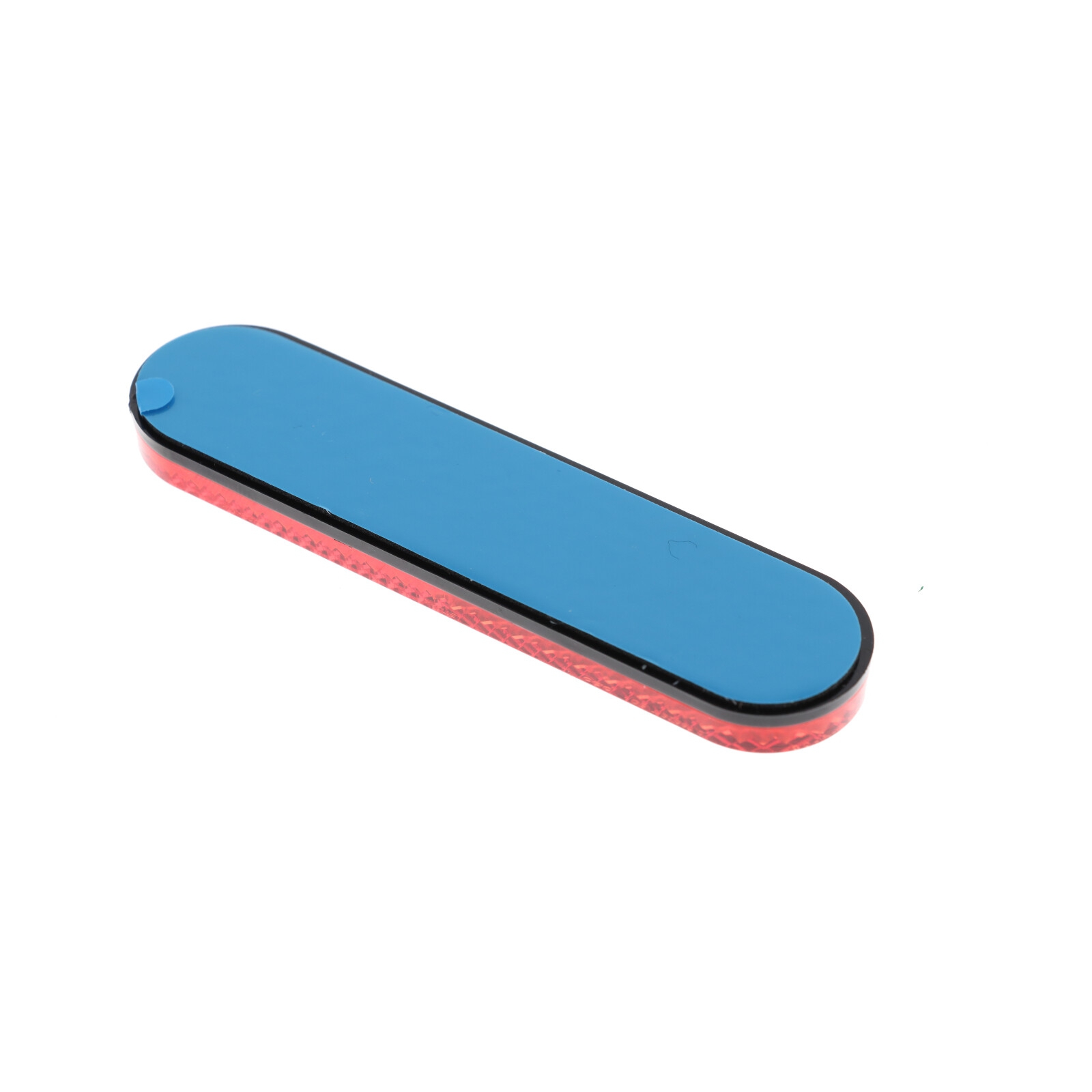 Rückstrahler Katzenauge Reflektor, selbstklebende Folie, E-geprüft, 96x24x8mm