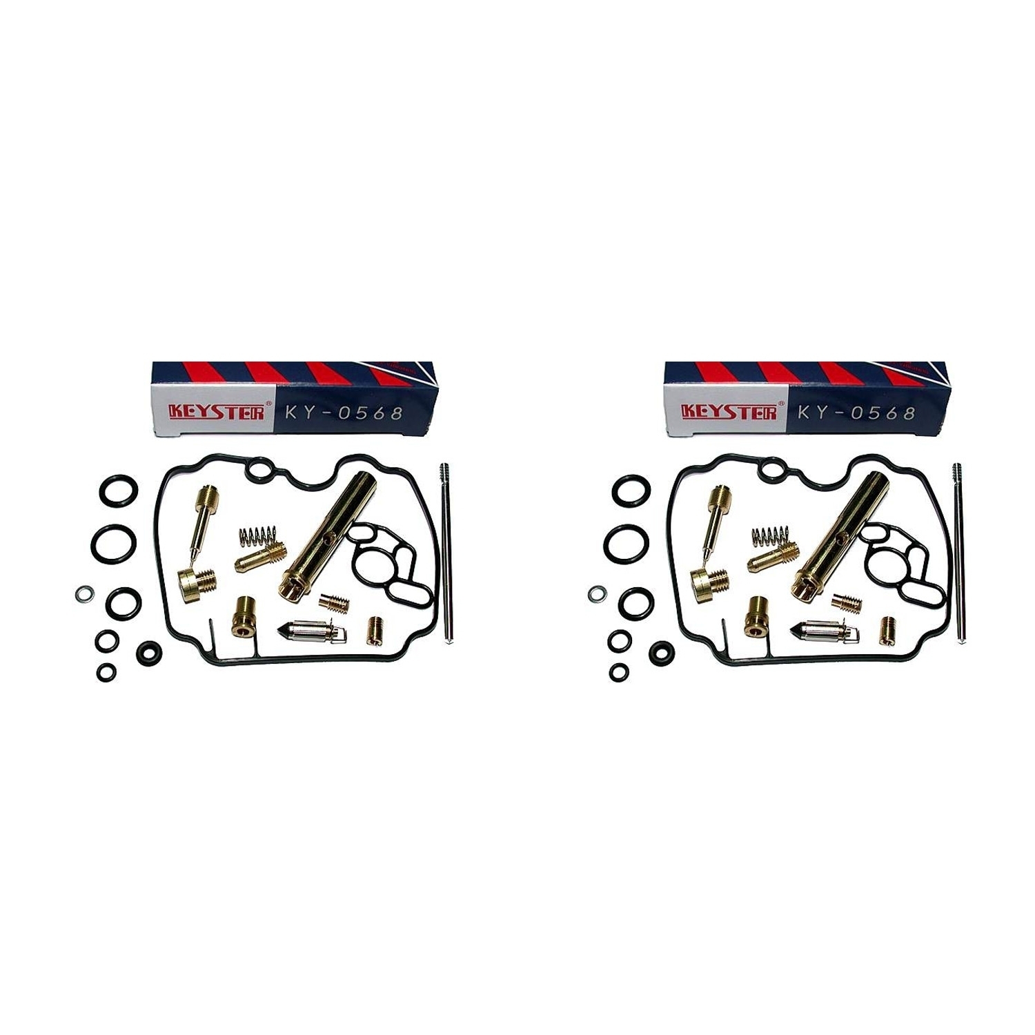 2x Keyster Vergaser Reparatursatz für Yamaha XTZ750 Super Tenere 1989-1997 3LD 3WM