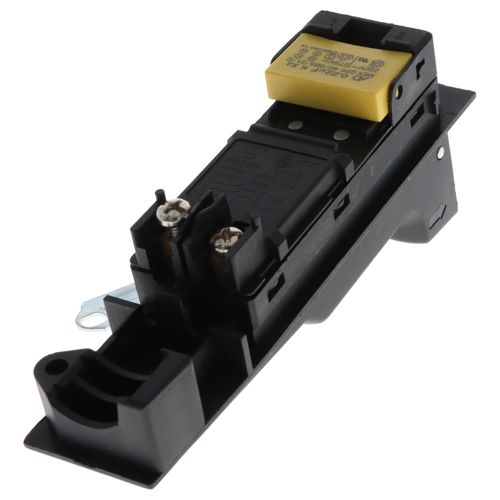 Schalter 2 Pins für Bosch Flex GWS PWS GWS 18-230,19-230,20-230,21-230,23,24-230