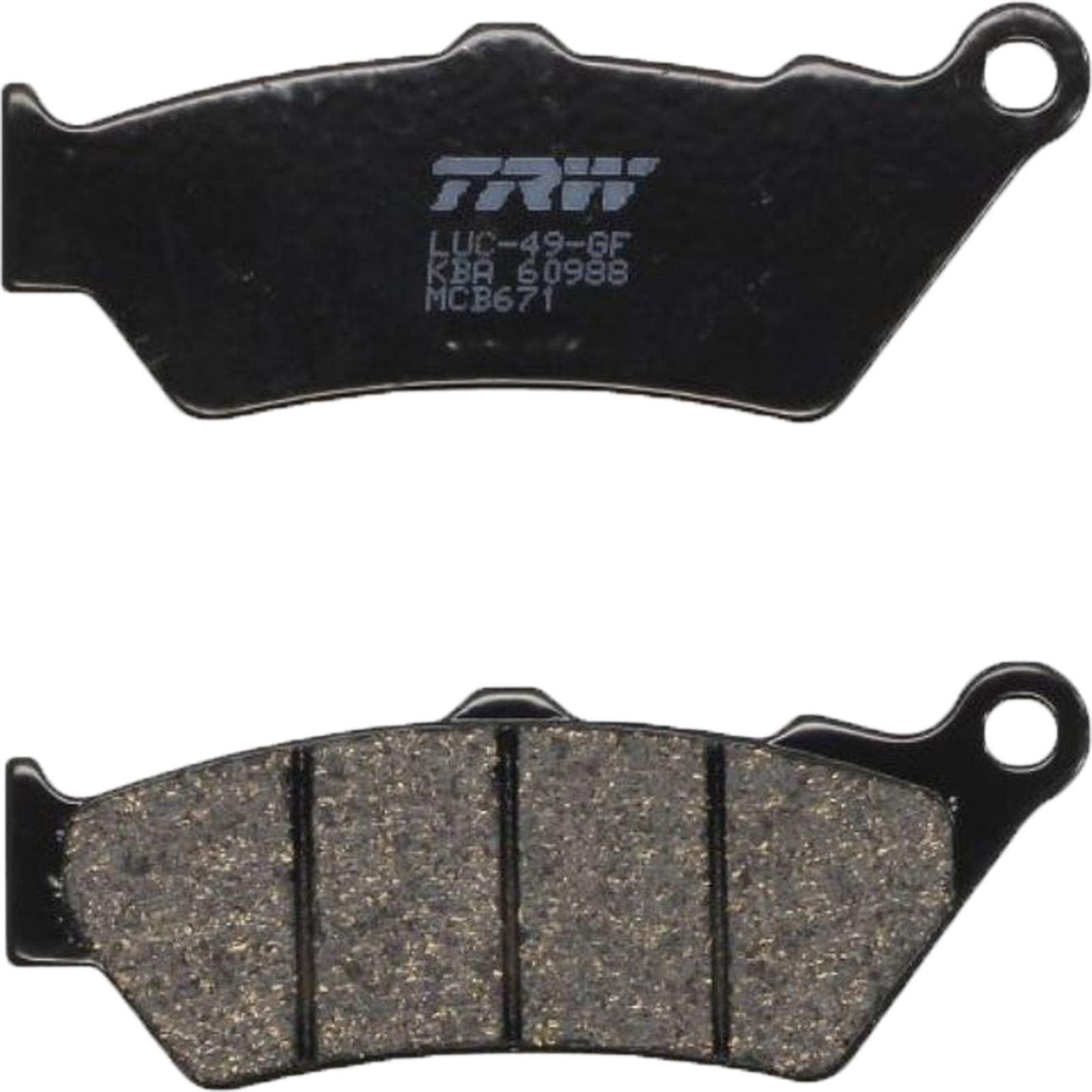 TRW Bremsbelagsatz für BMW F700 GS F750 GS F800 GS F850 GS vorne+hinten