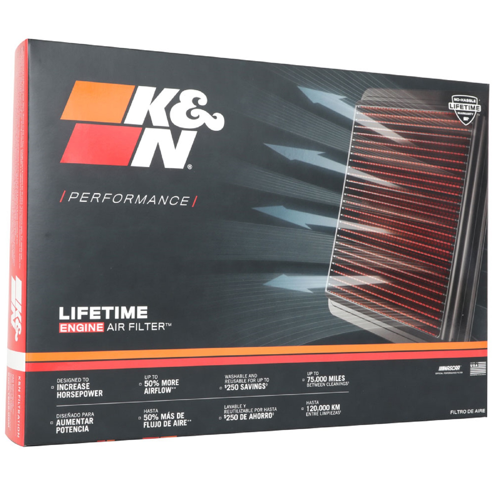 K&N Luftfilter für Audi Q3 RS TT 2.5 15-22 VW 2.0 Diesel 2015--20 Cupra 21-22