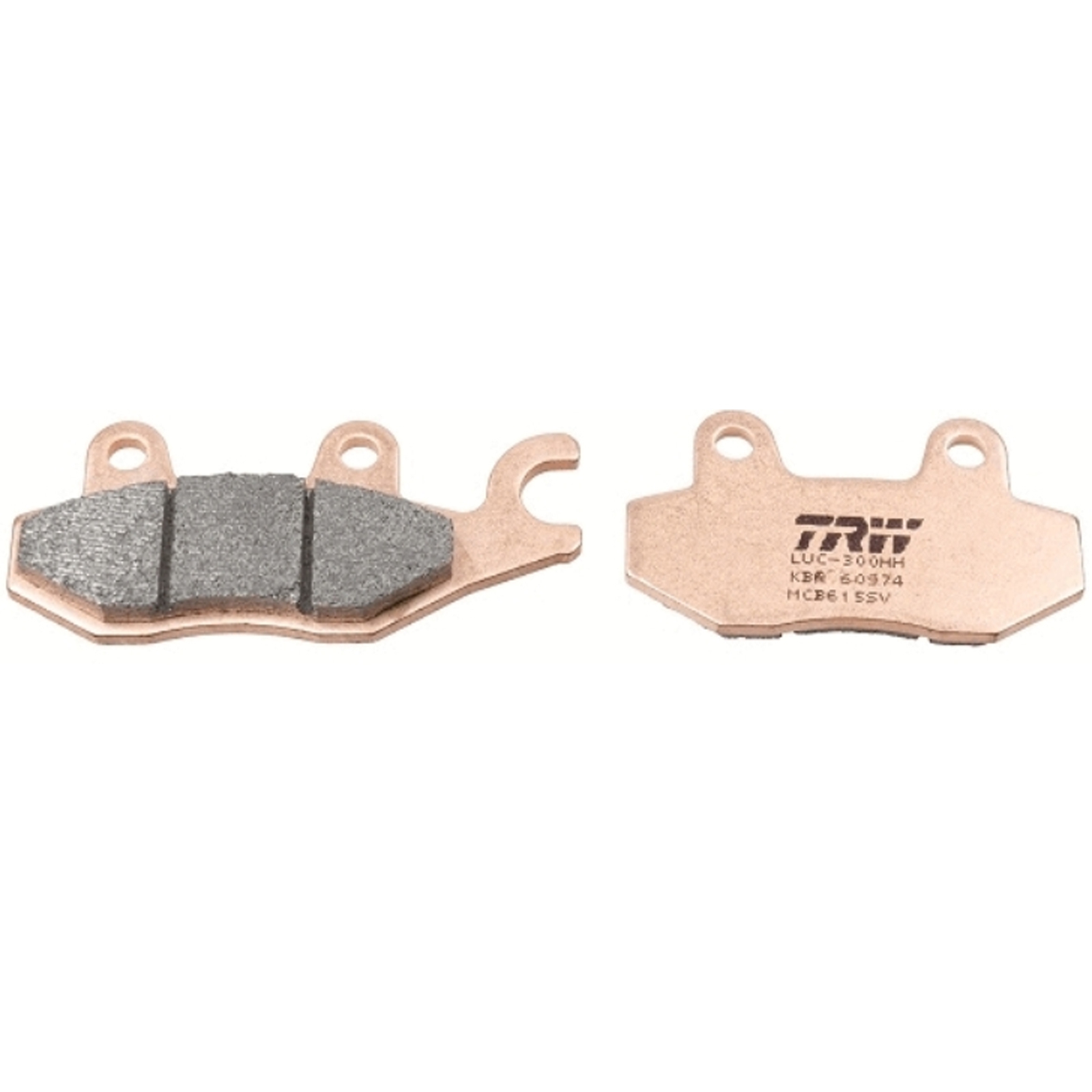 TRW MCB615SV Bremsbeläge vorne für Triumph Trident Tiger Trophy Kawasaki Yamaha XTZ YFM