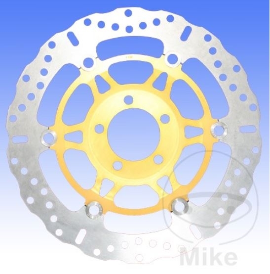 EBC Bremsen Set vorne 2x MD4136XC + 2x FA188HH Sintermetall für Kawasaki ZX-6R