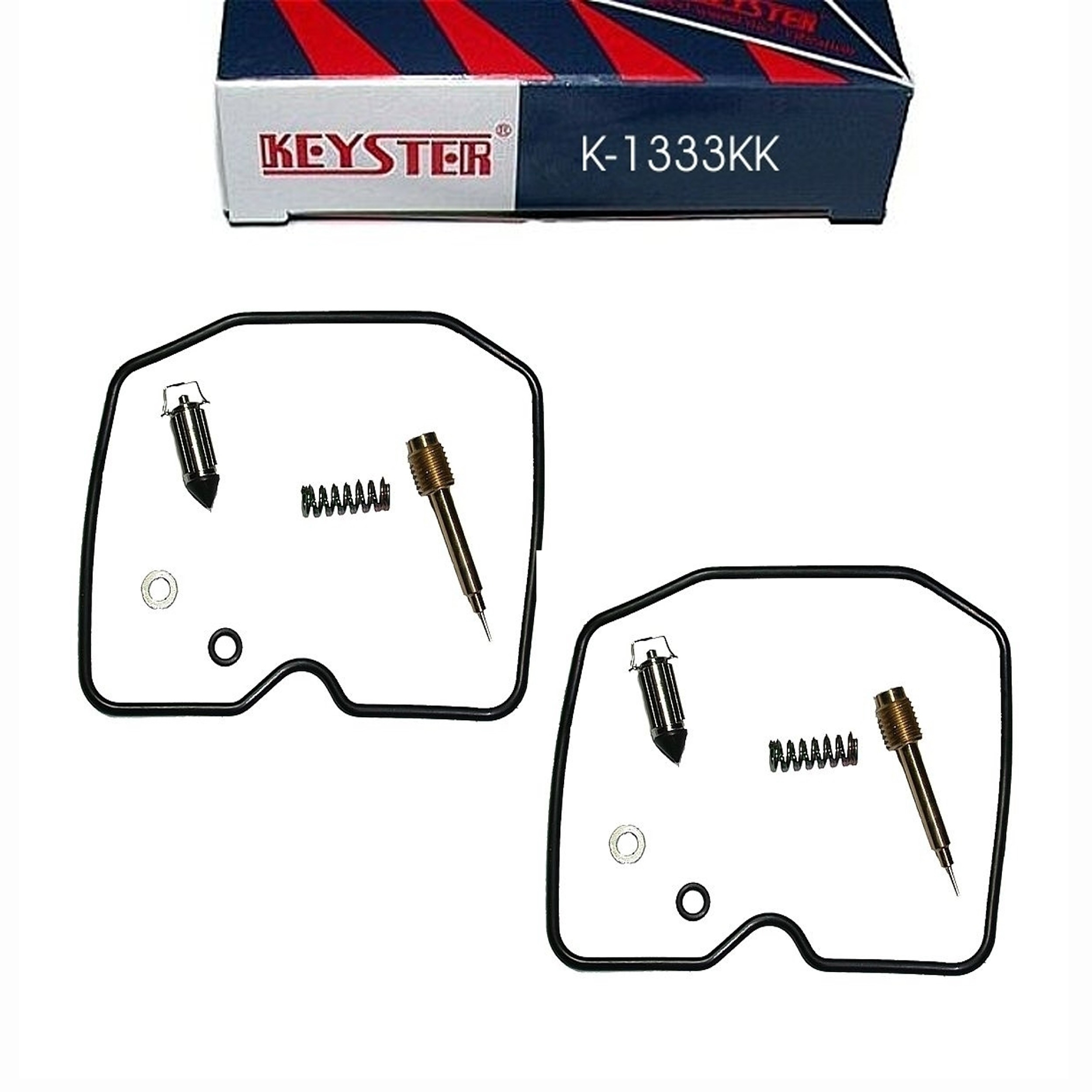 2x Keyster K-1333KK Vergaser Reparatursatz für Triumph Bonneville 800 865 Thruxton Scrambler