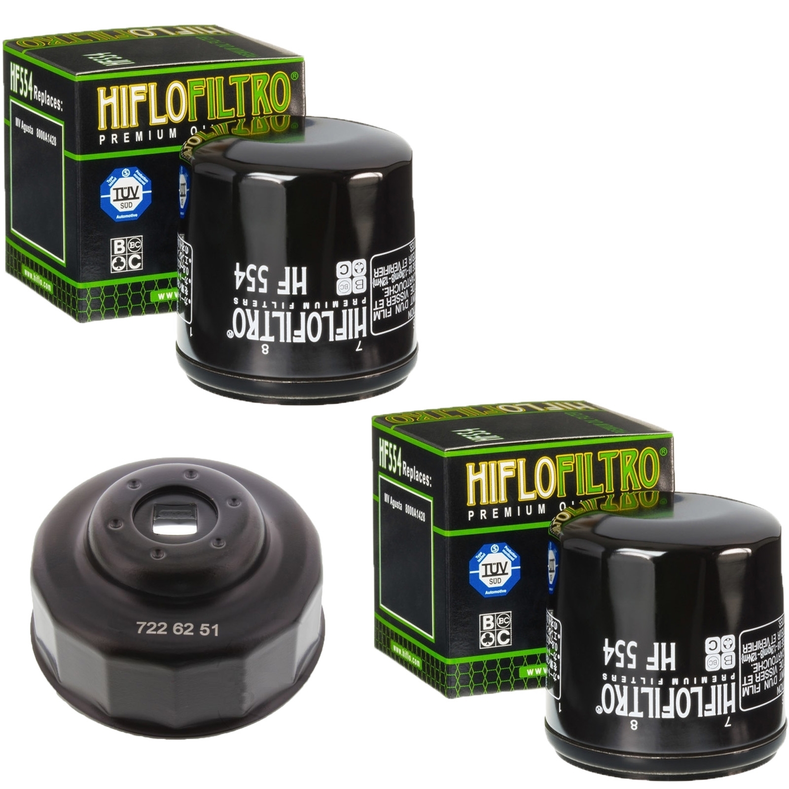 Satz Ölfilter Ölfilterschlüssel für MV Augusta Brutale 910 F4 750 SPR Brutale Oro F4 1000