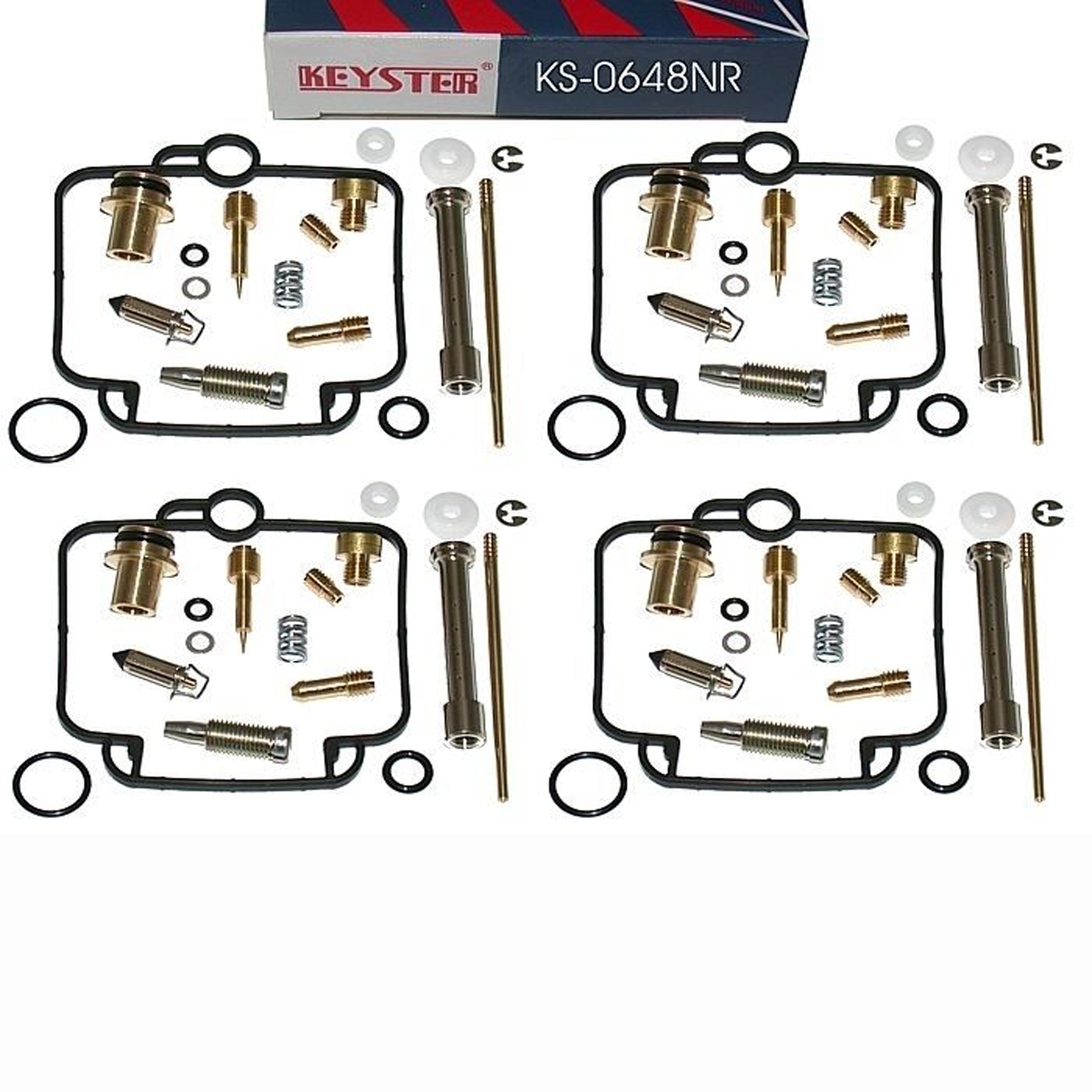 Keyster KS-0648NR Vergaser Reparatursatz für Suzuki GSX1100 G 1991 - 1996 GV74A